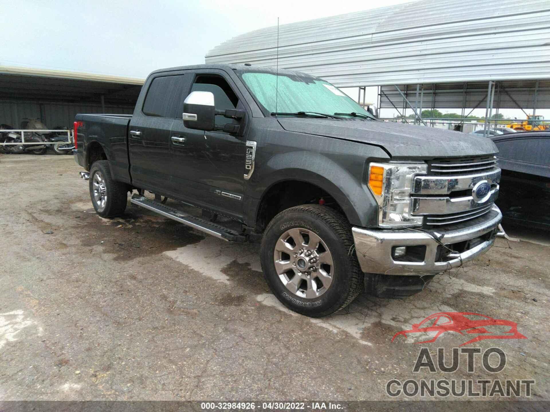 FORD SUPER DUTY F-250 SRW 2017 - 1FT7W2BTXHEE32061