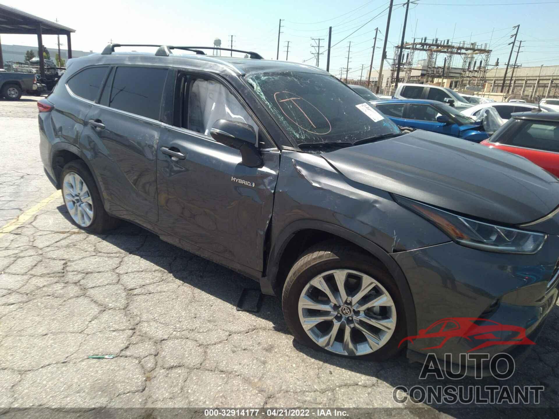 TOYOTA HIGHLANDER 2020 - 5TDYARAH7LS004296