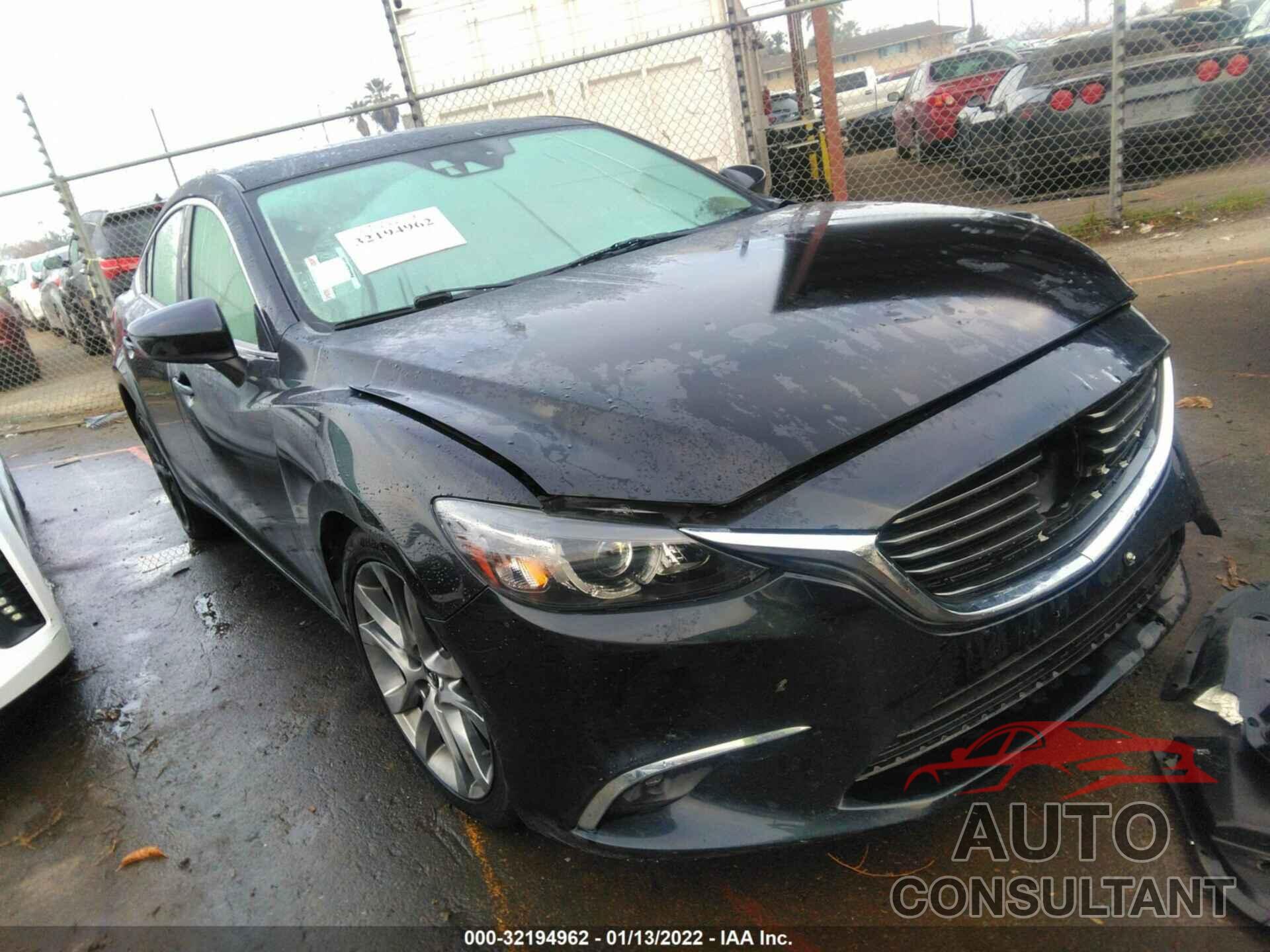 MAZDA MAZDA6 2016 - JM1GJ1W56G1453838