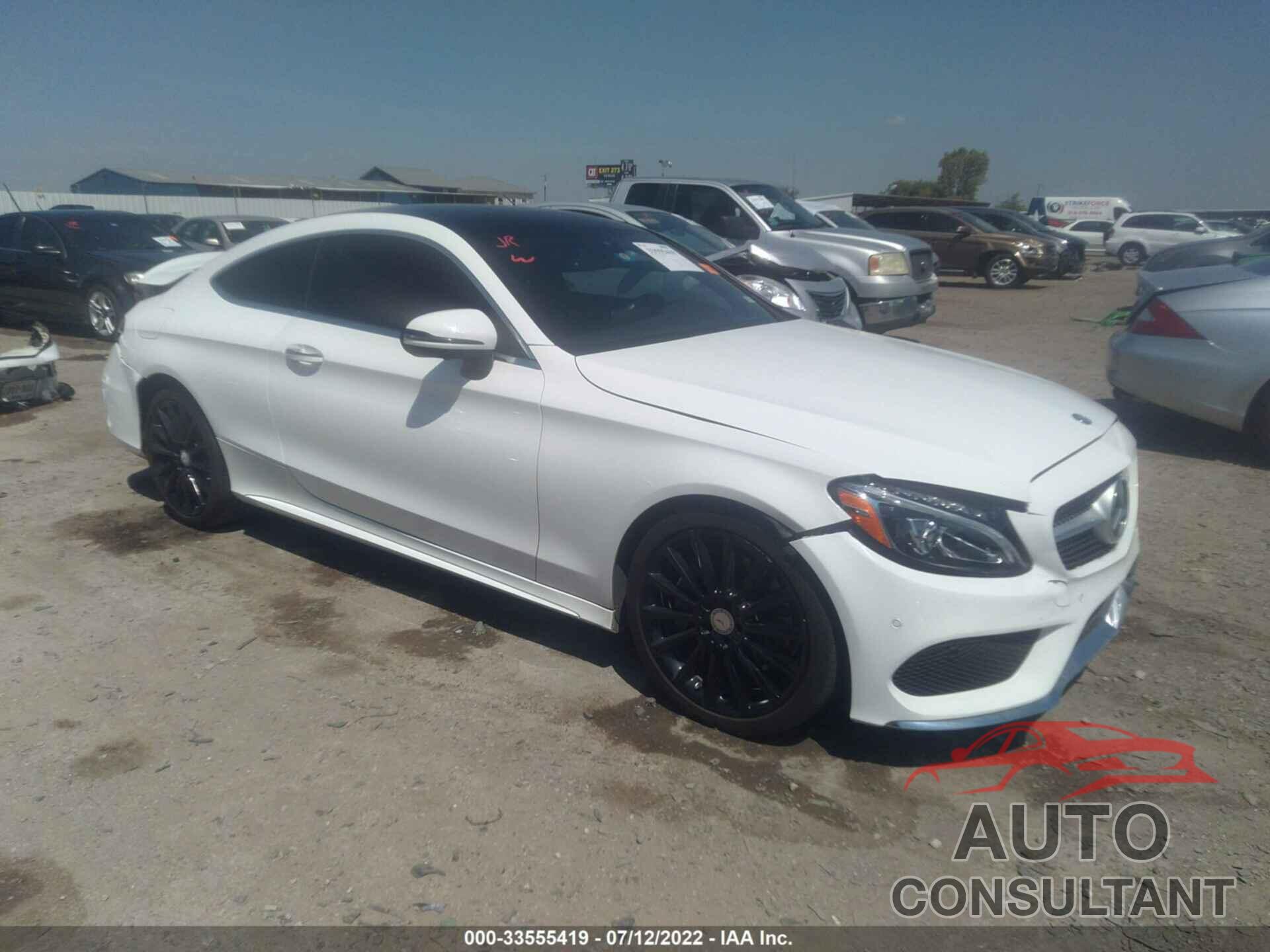 MERCEDES-BENZ C-CLASS 2017 - WDDWJ4JB5HF455097