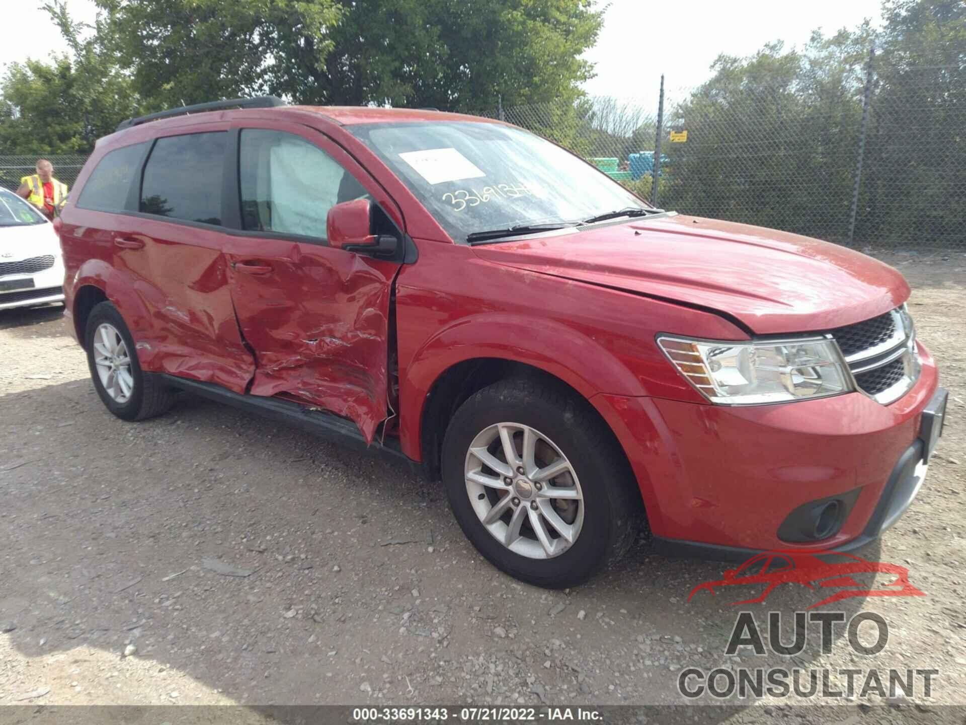 DODGE JOURNEY 2016 - 3C4PDCBB1GT213572