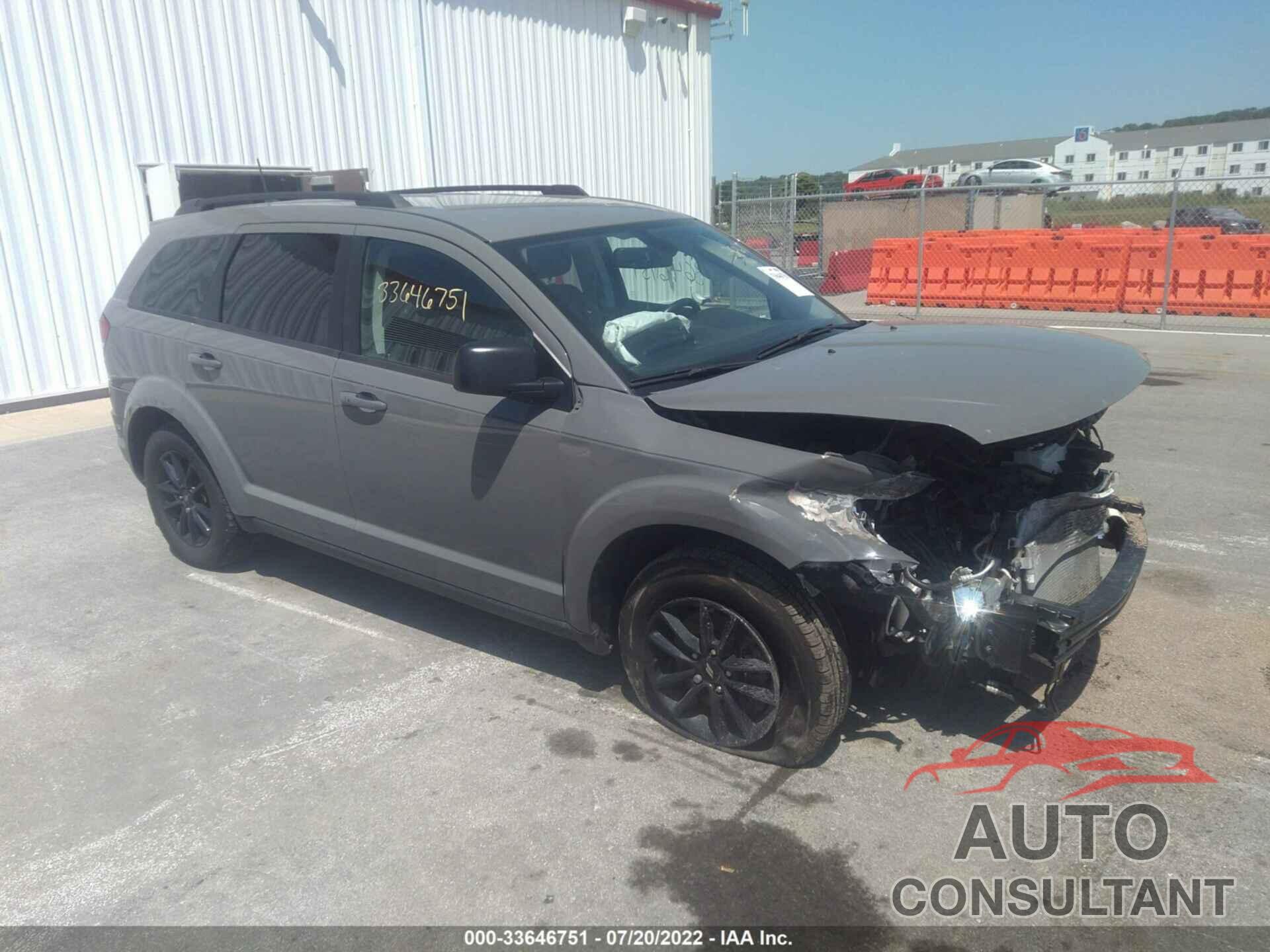 DODGE JOURNEY 2020 - 3C4PDCAB7LT202037