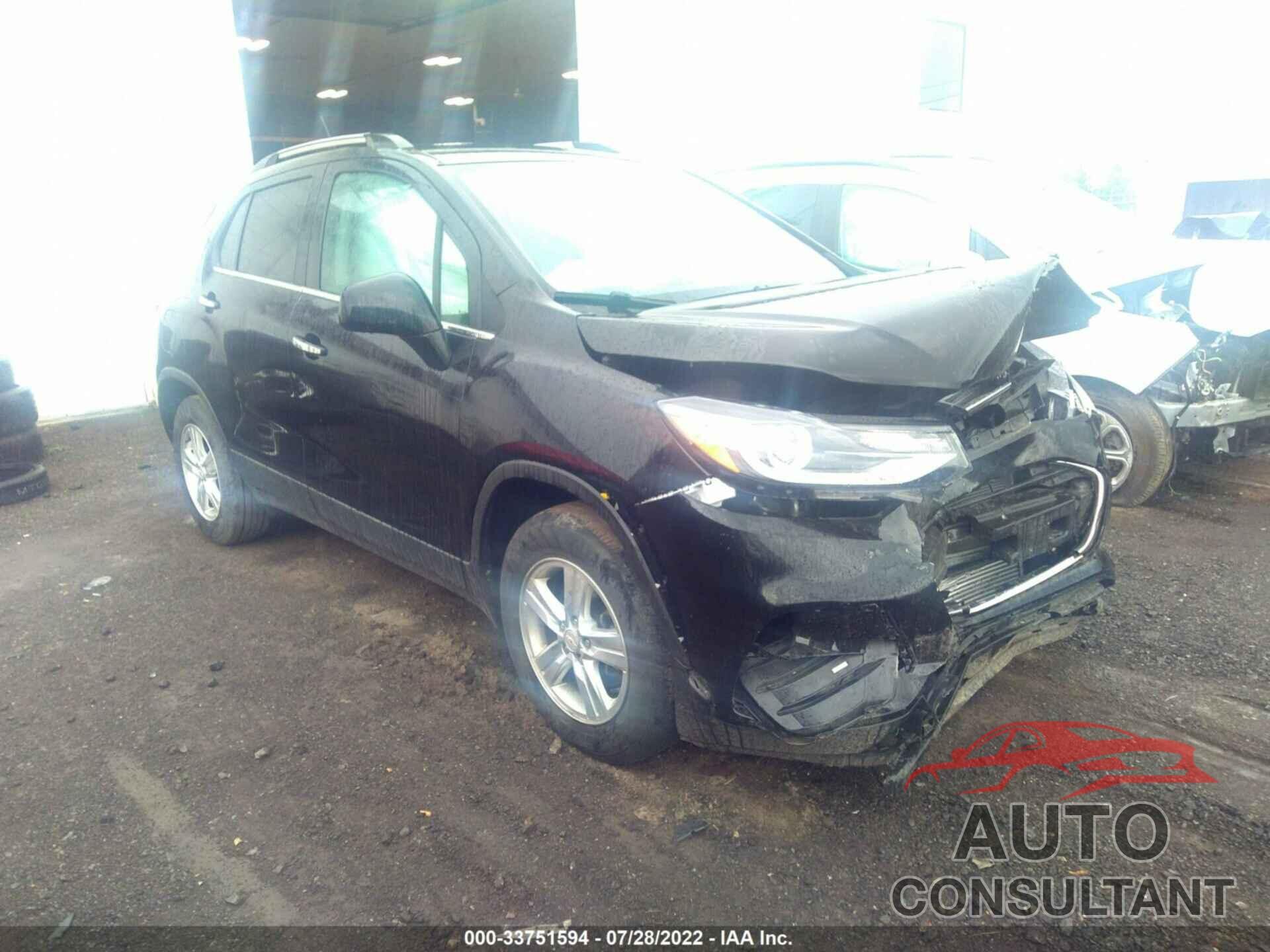 CHEVROLET TRAX 2020 - kl7cjlsbxlb026993