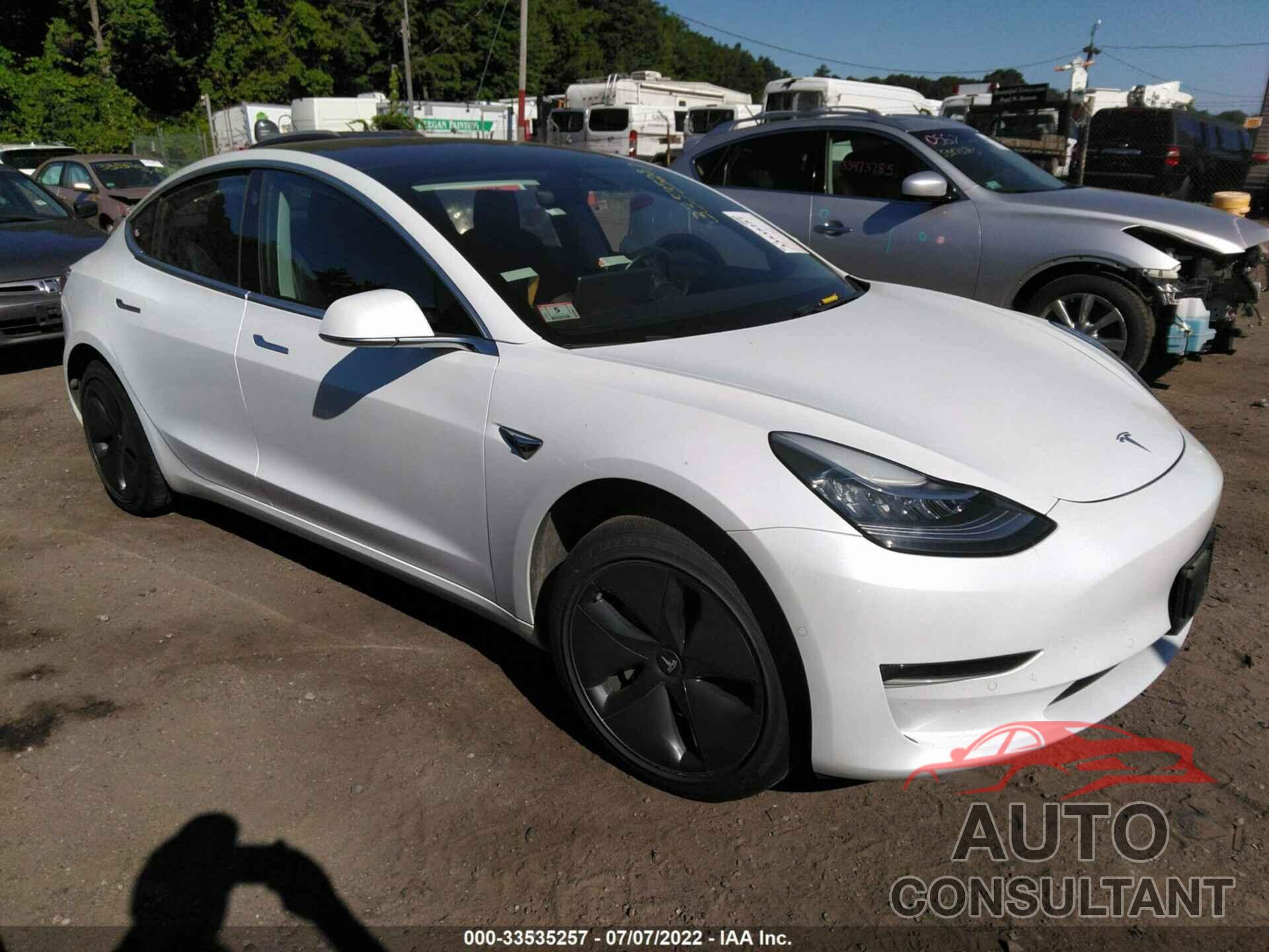 TESLA MODEL 3 2018 - 5YJ3E1EBXJF054696