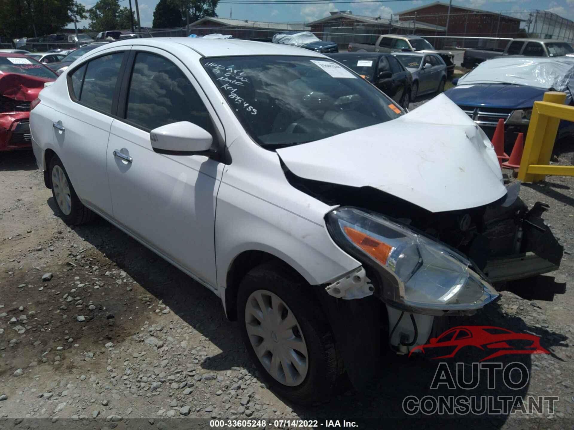 NISSAN VERSA 2016 - 3N1CN7AP6GL893455