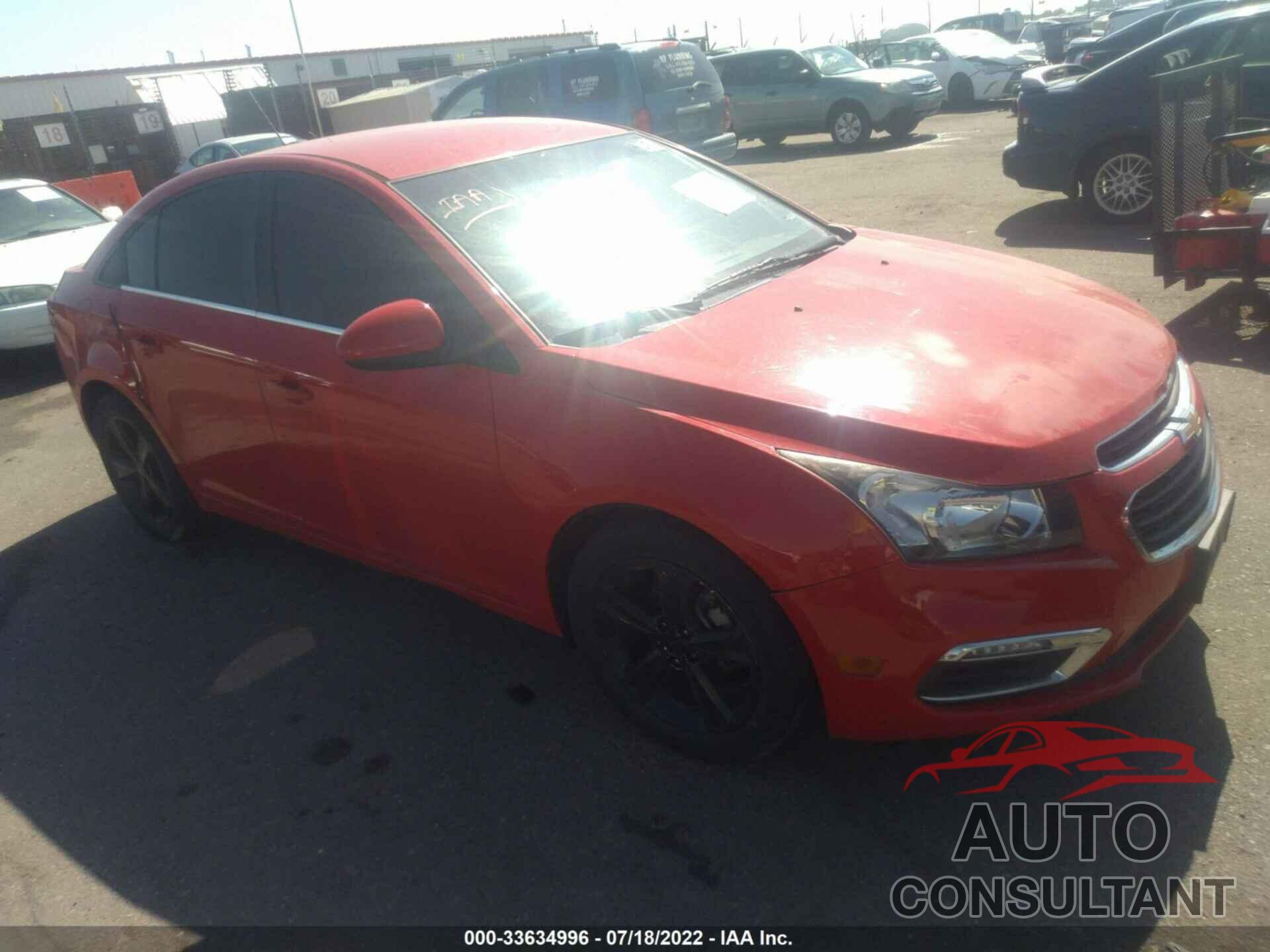 CHEVROLET CRUZE LIMITED 2016 - 1G1PF5SB8G7121653