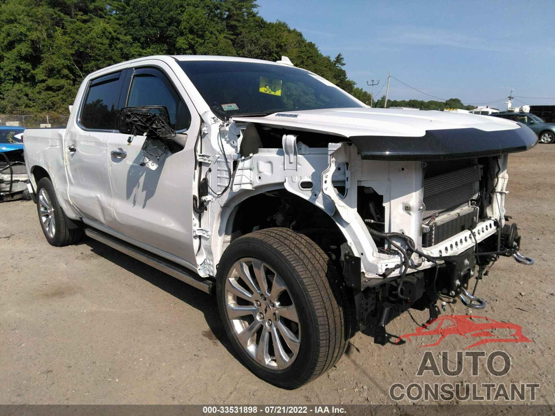 CHEVROLET SILVERADO 1500 2020 - 1GCUYHET1LZ186059