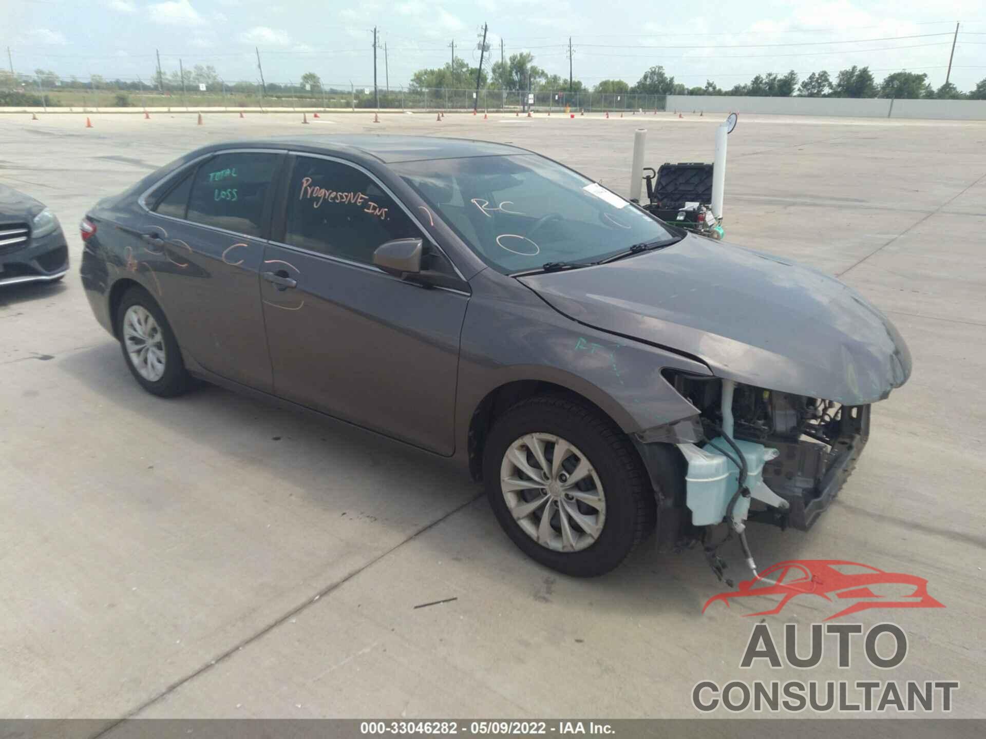 TOYOTA CAMRY 2016 - 4T4BF1FK9GR540764