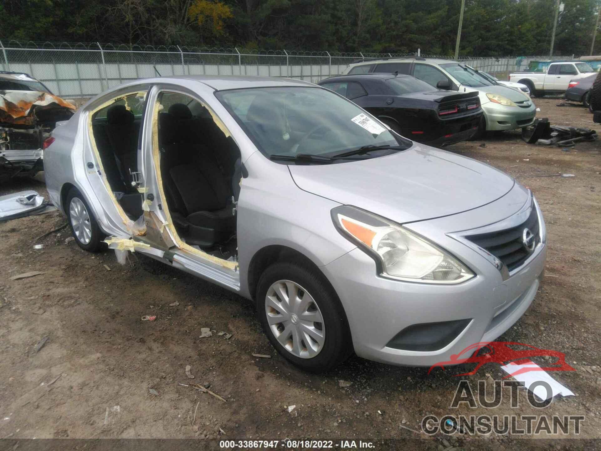 NISSAN VERSA 2016 - 3N1CN7AP8GL824900