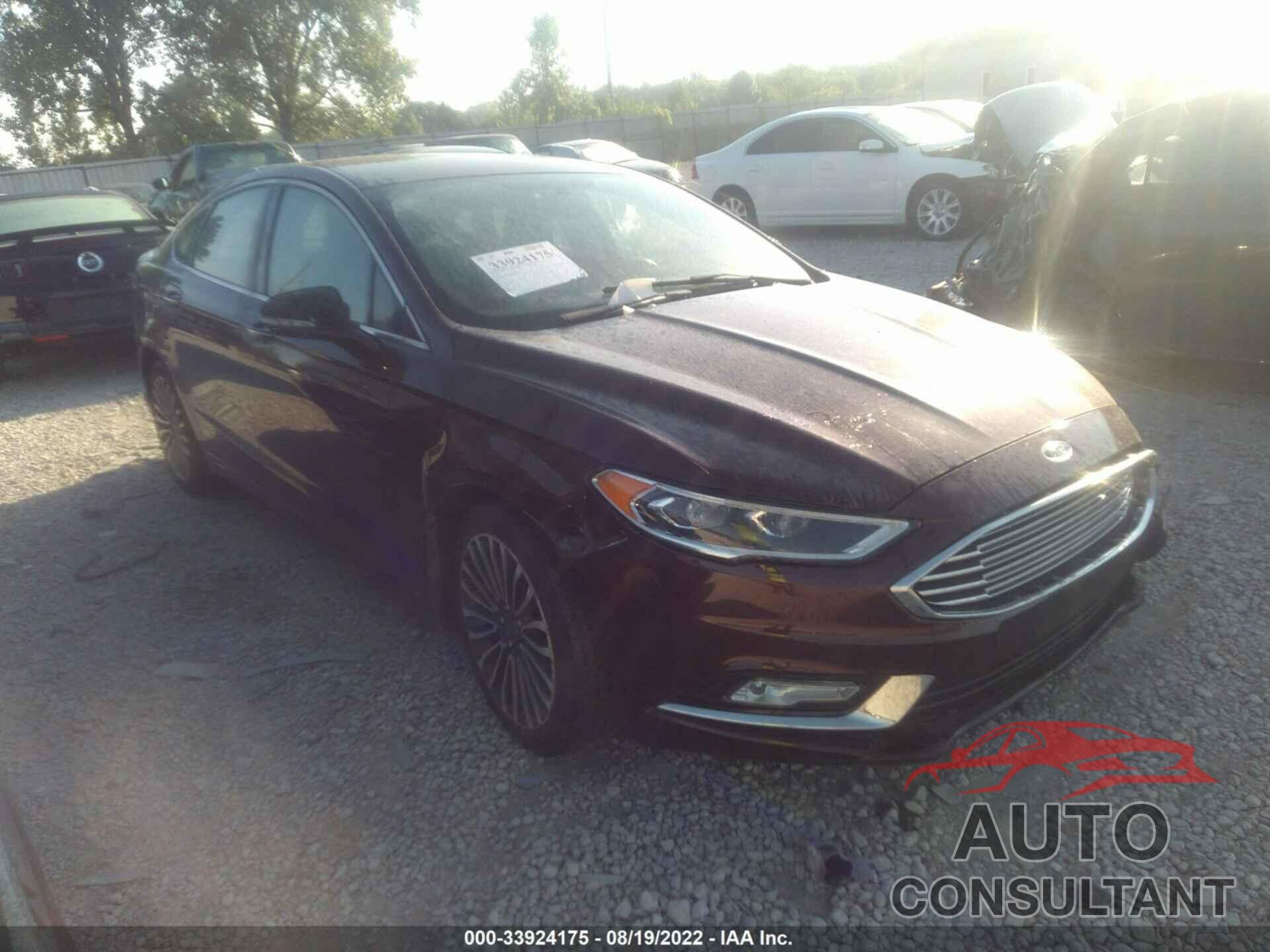 FORD FUSION 2017 - 3FA6P0K93HR227637