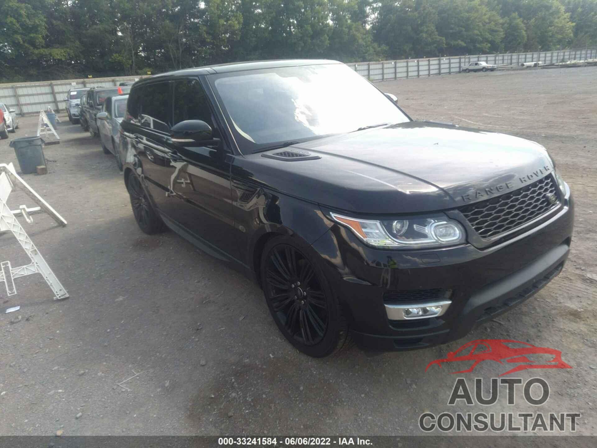 LAND ROVER RANGE ROVER SPORT 2016 - SALWR2VF3GA544322