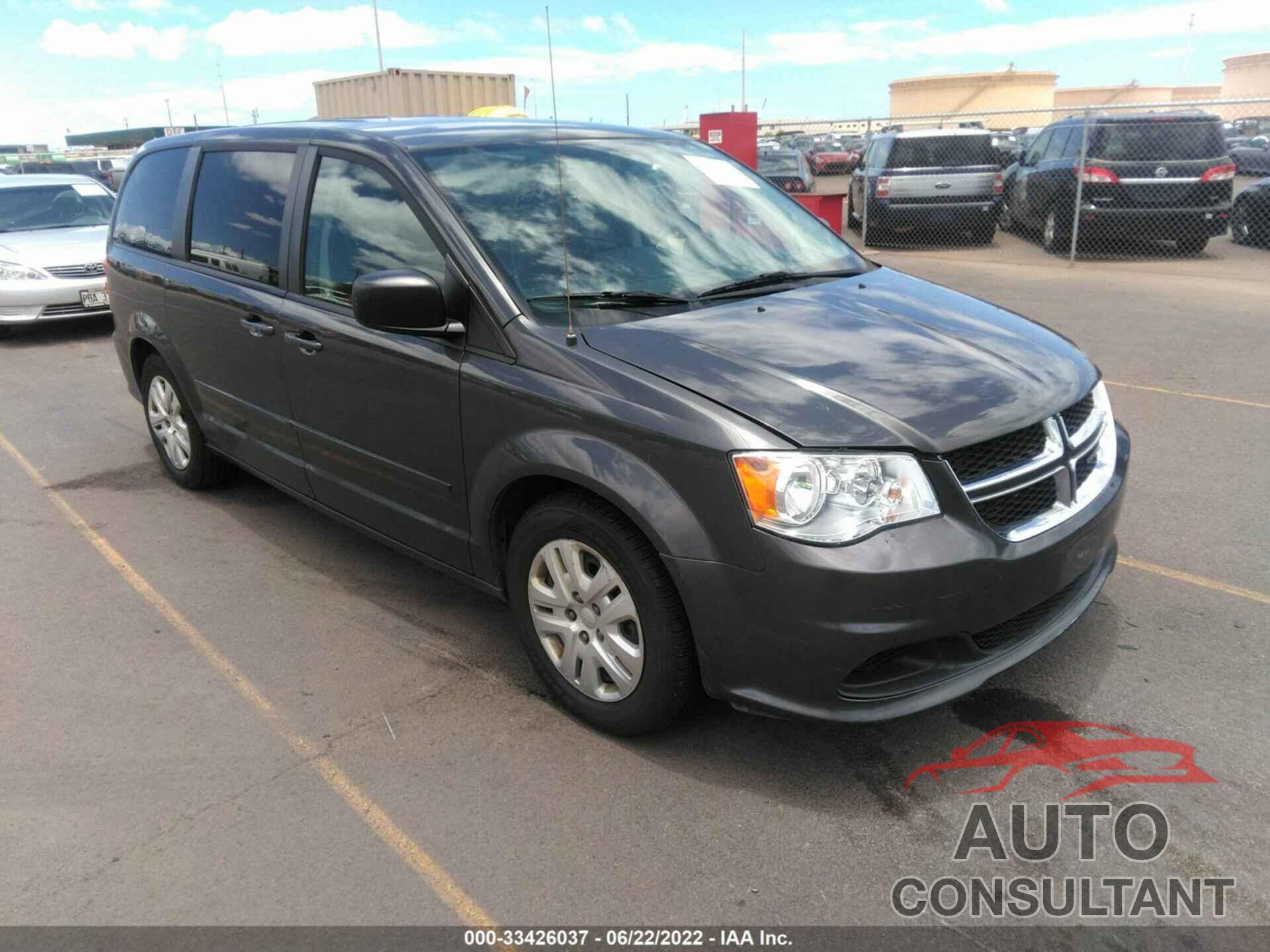 DODGE GRAND CARAVAN 2016 - 2C4RDGBGXGR194809