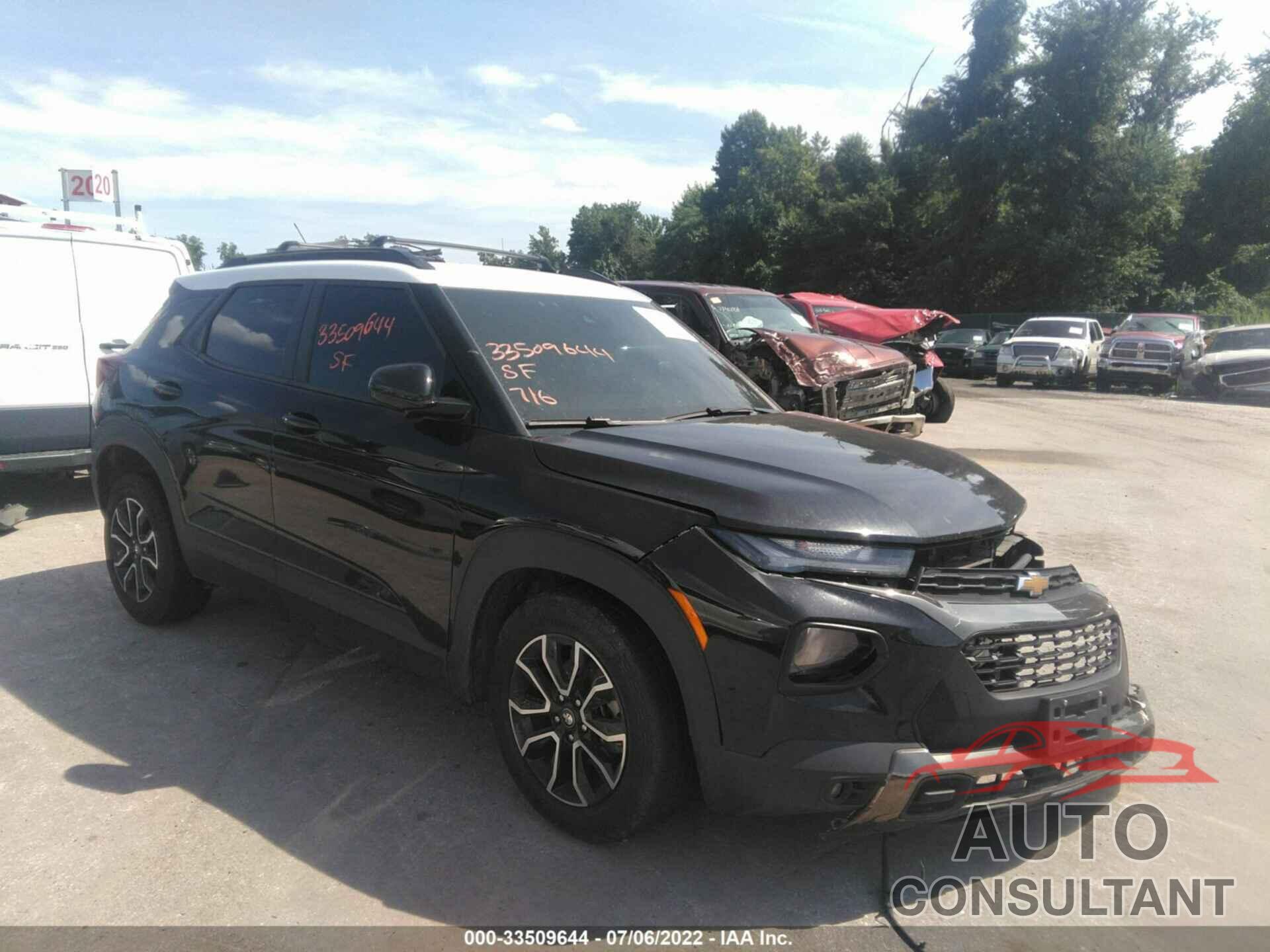 CHEVROLET TRAILBLAZER 2021 - KL79MVSL3MB017530