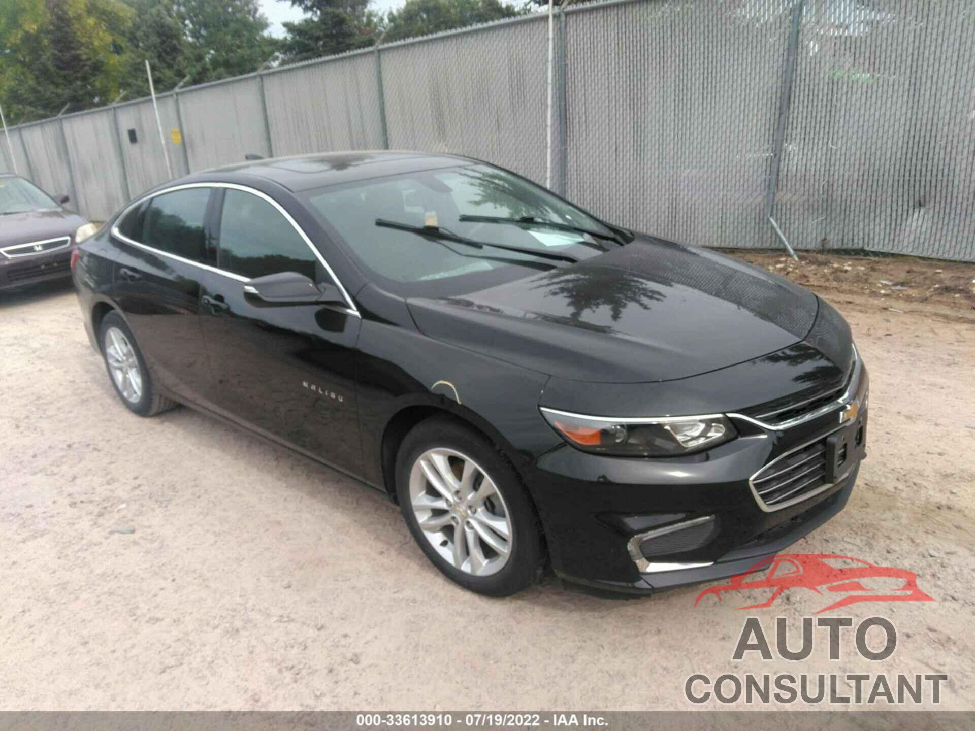 CHEVROLET MALIBU 2016 - 1G1ZE5ST6GF325989
