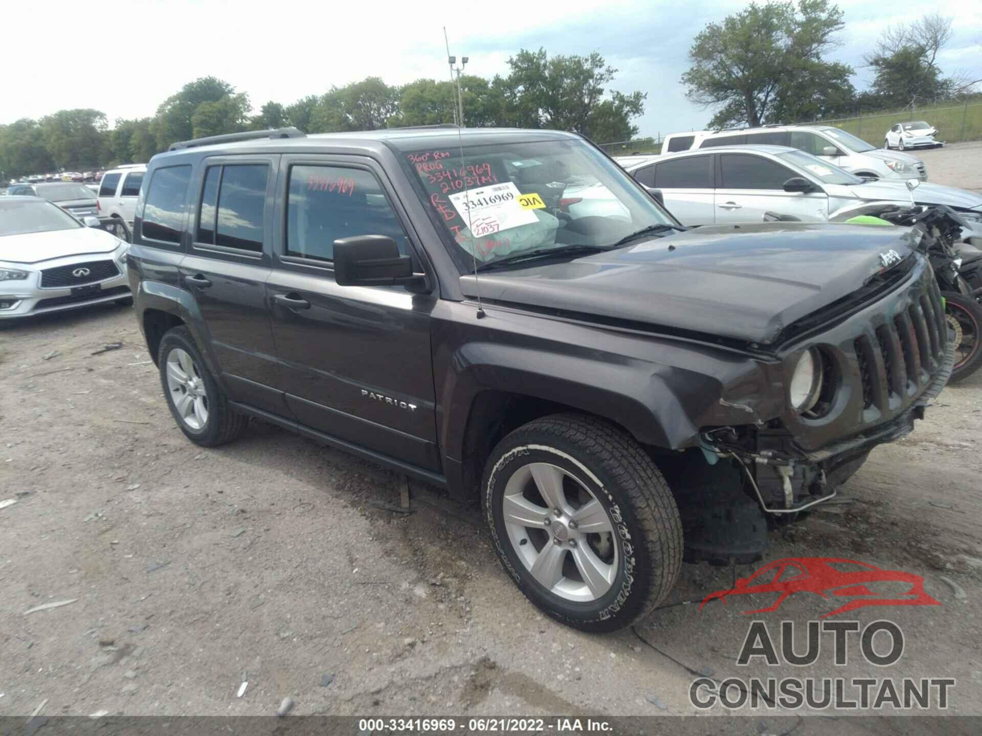 JEEP PATRIOT 2017 - 1C4NJRBB4HD112262