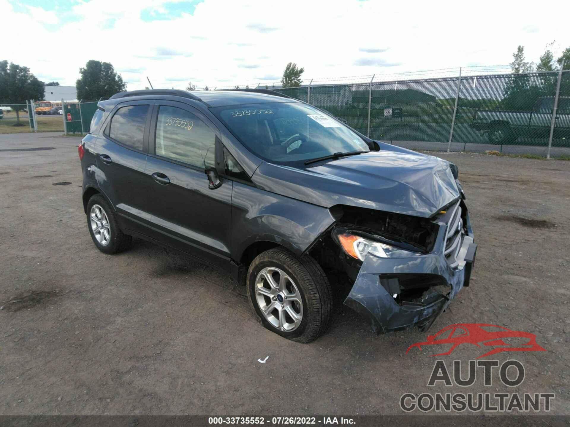 FORD ECOSPORT 2021 - MAJ3S2GE2MC425668