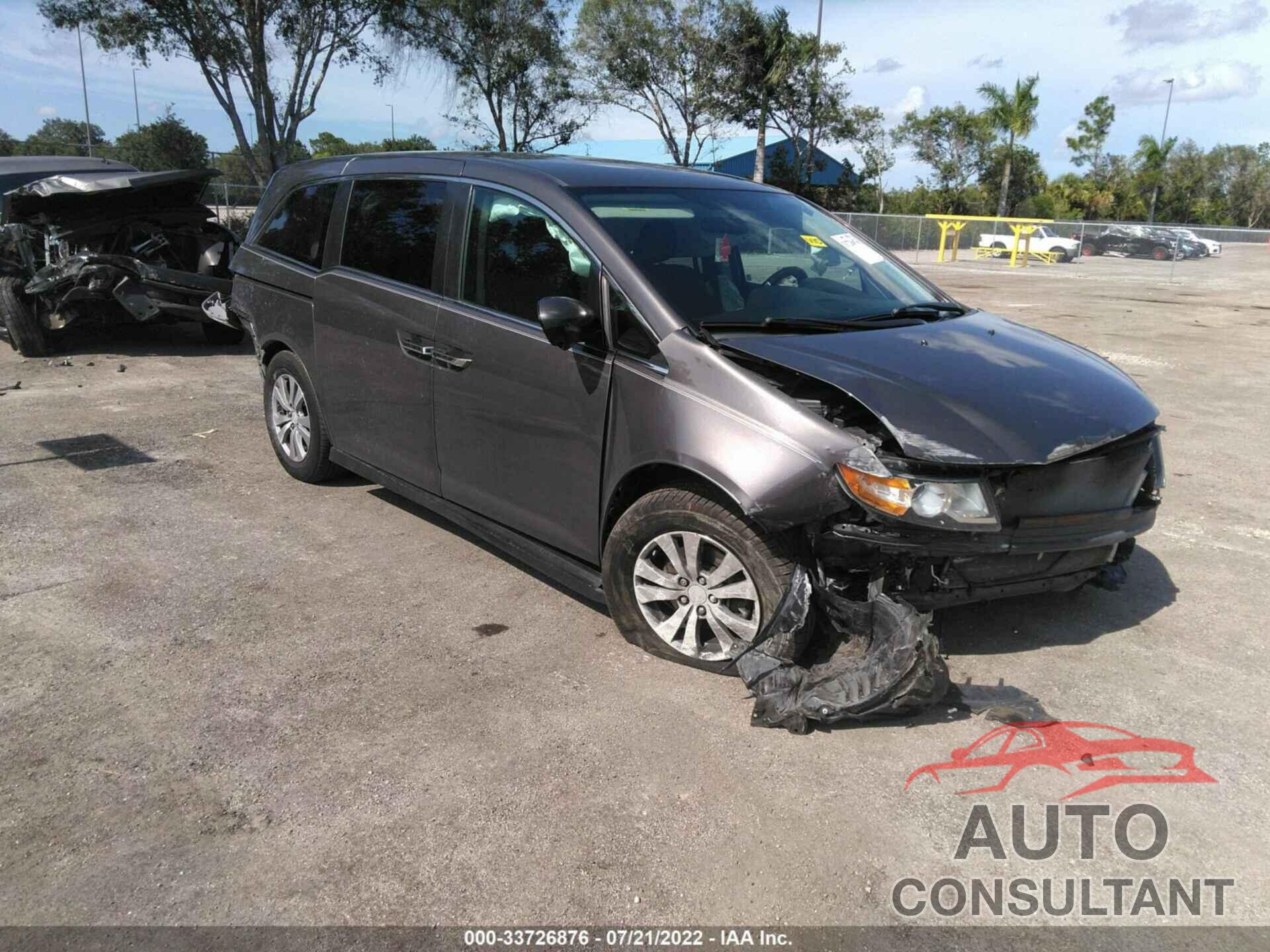 HONDA ODYSSEY 2016 - 5FNRL5H36GB021196