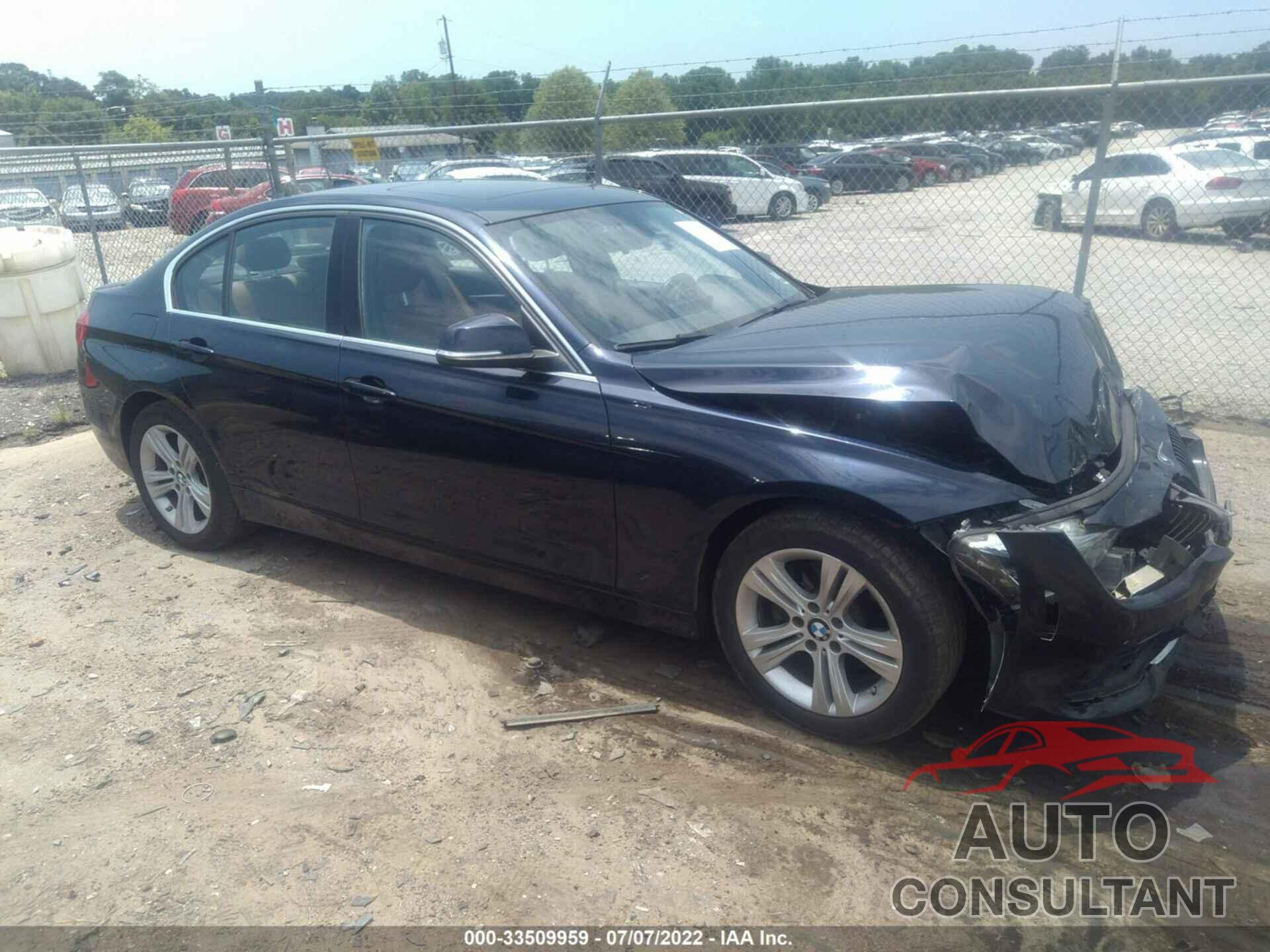 BMW 3 SERIES 2016 - WBA8E9C5XGK644259