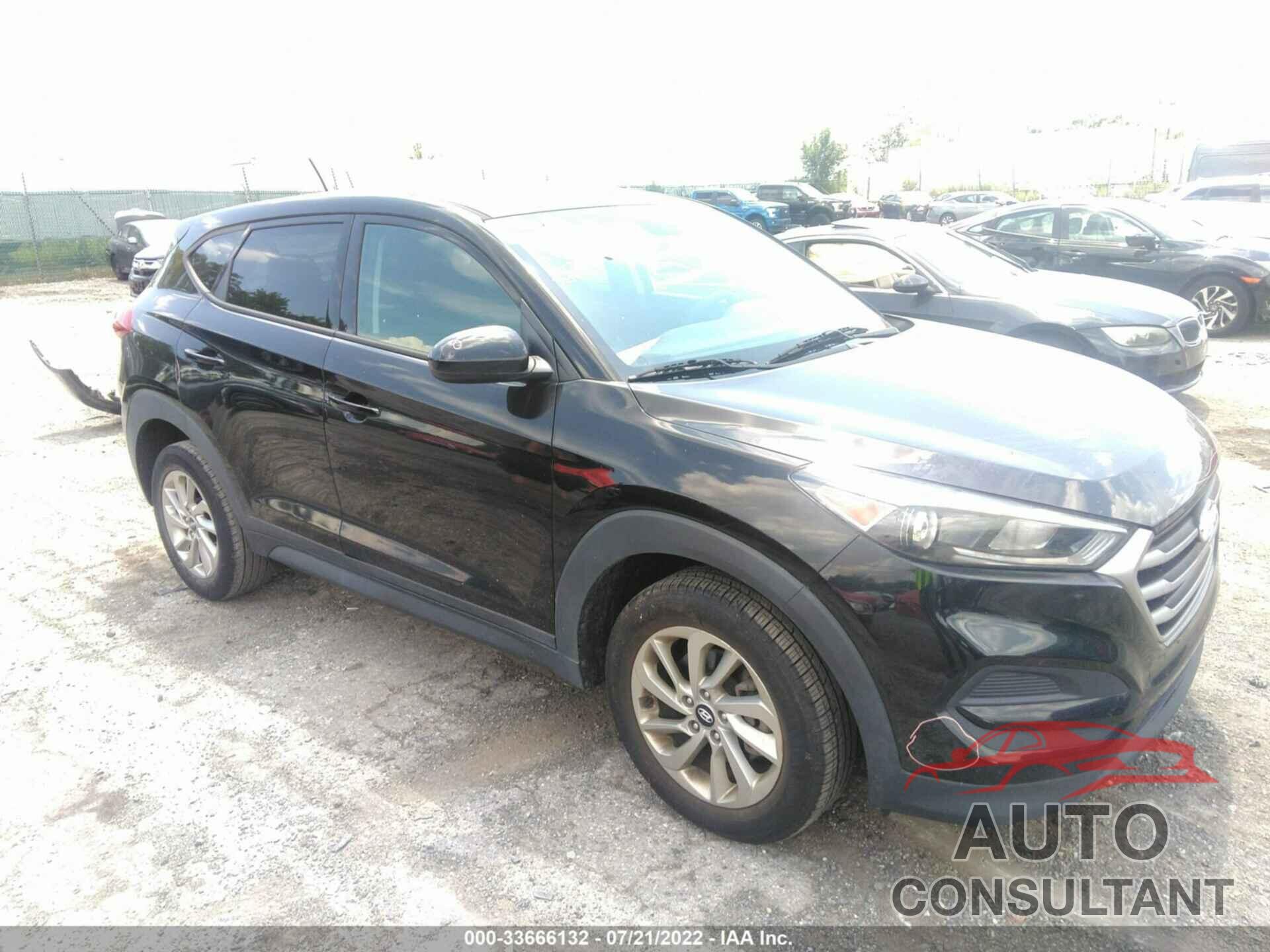 HYUNDAI TUCSON 2017 - KM8J23A40HU407561