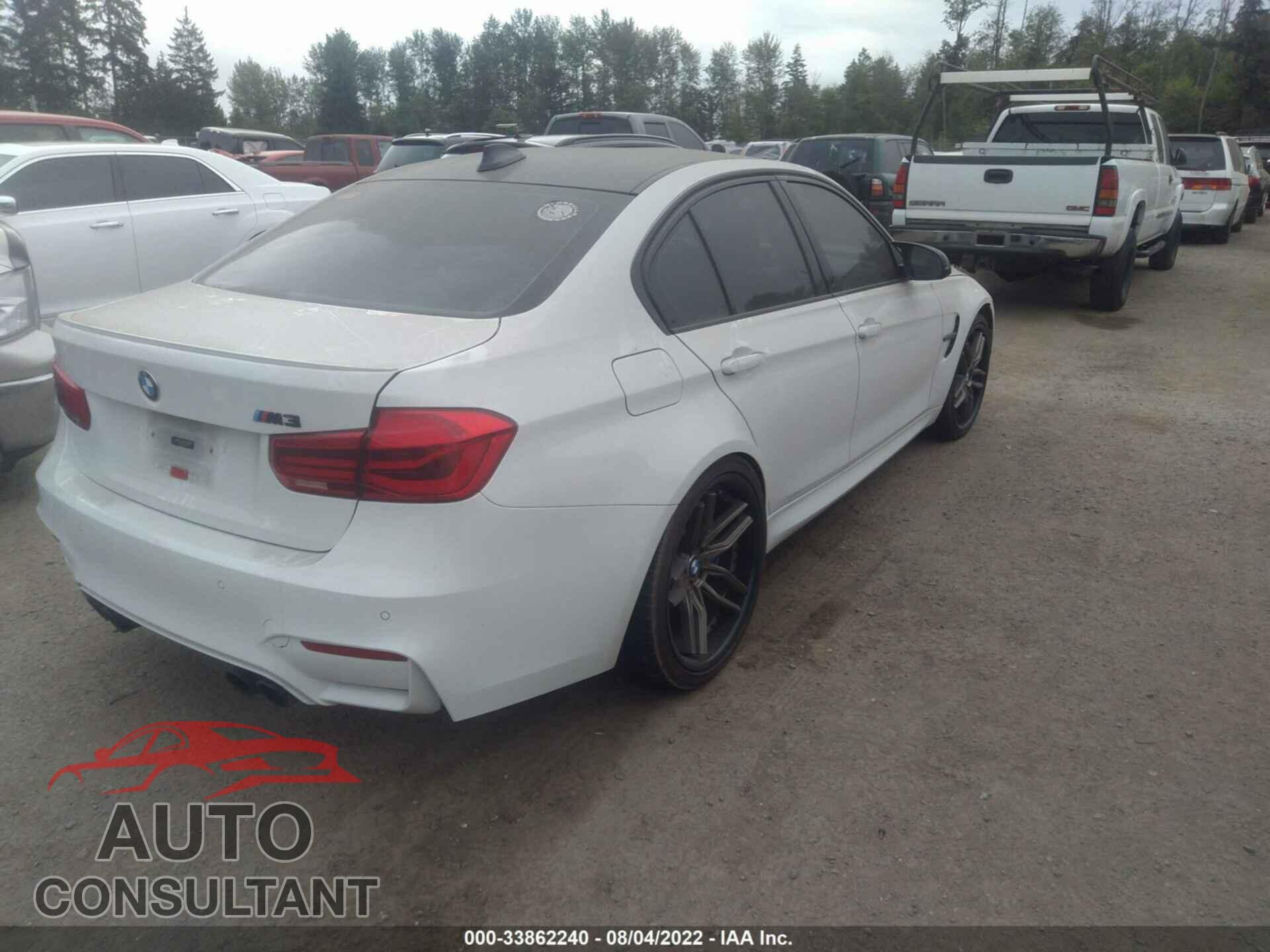 BMW M3 2016 - WBS8M9C59G5E68725