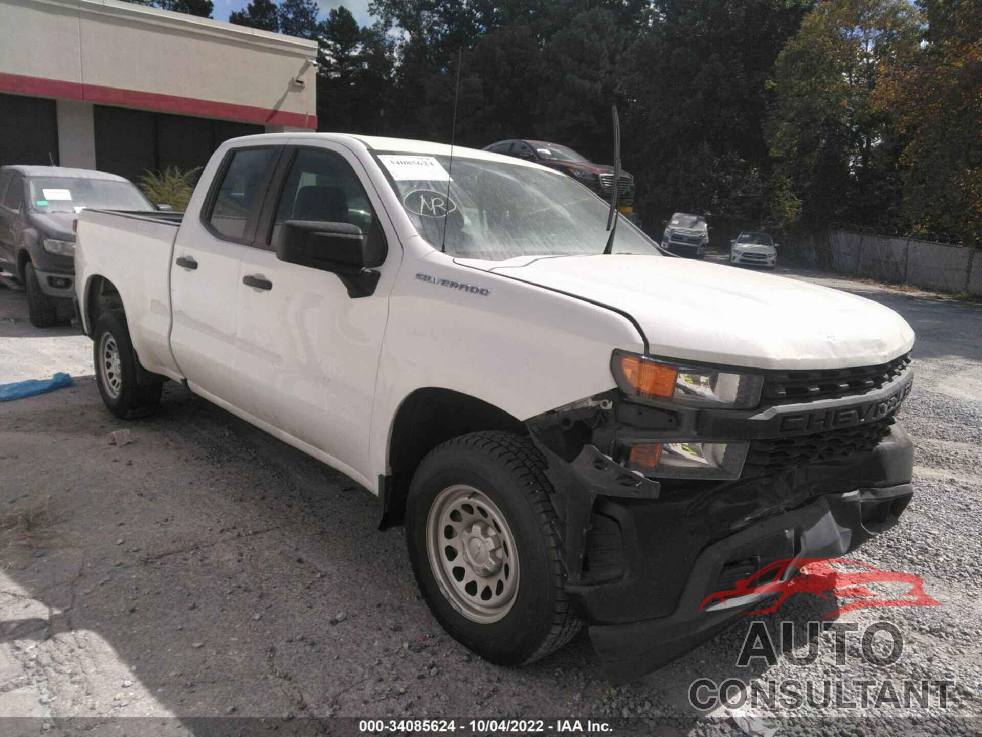 CHEVROLET SILVERADO 1500 2020 - 1GCRWAEH2LZ275881
