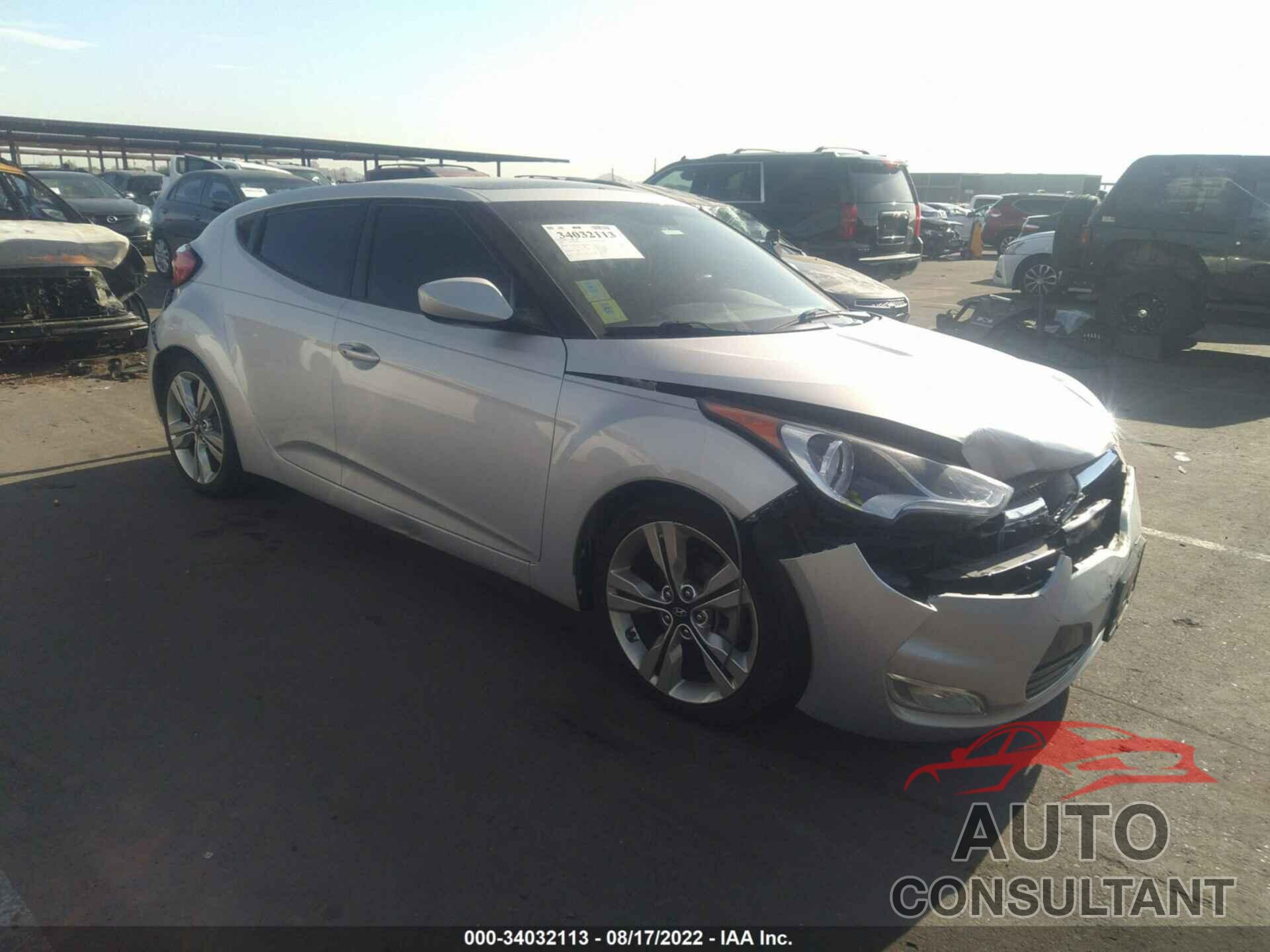 HYUNDAI VELOSTER 2017 - KMHTC6AD4HU320754