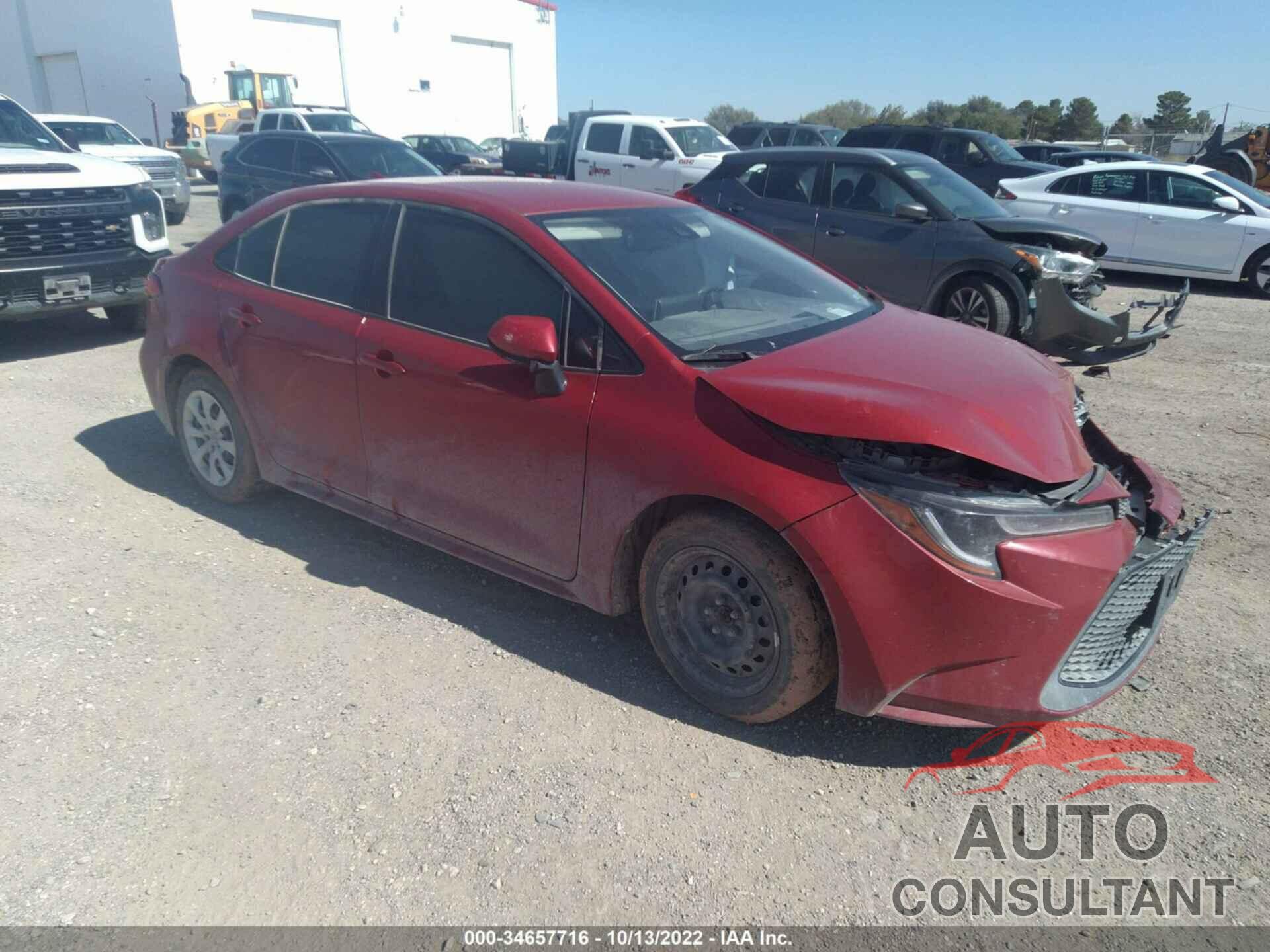 TOYOTA COROLLA 2021 - JTDEPMAEXMJ158980