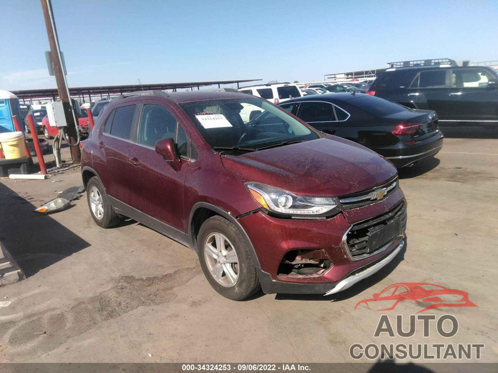 CHEVROLET TRAX 2017 - 3GNCJLSB9HL151788