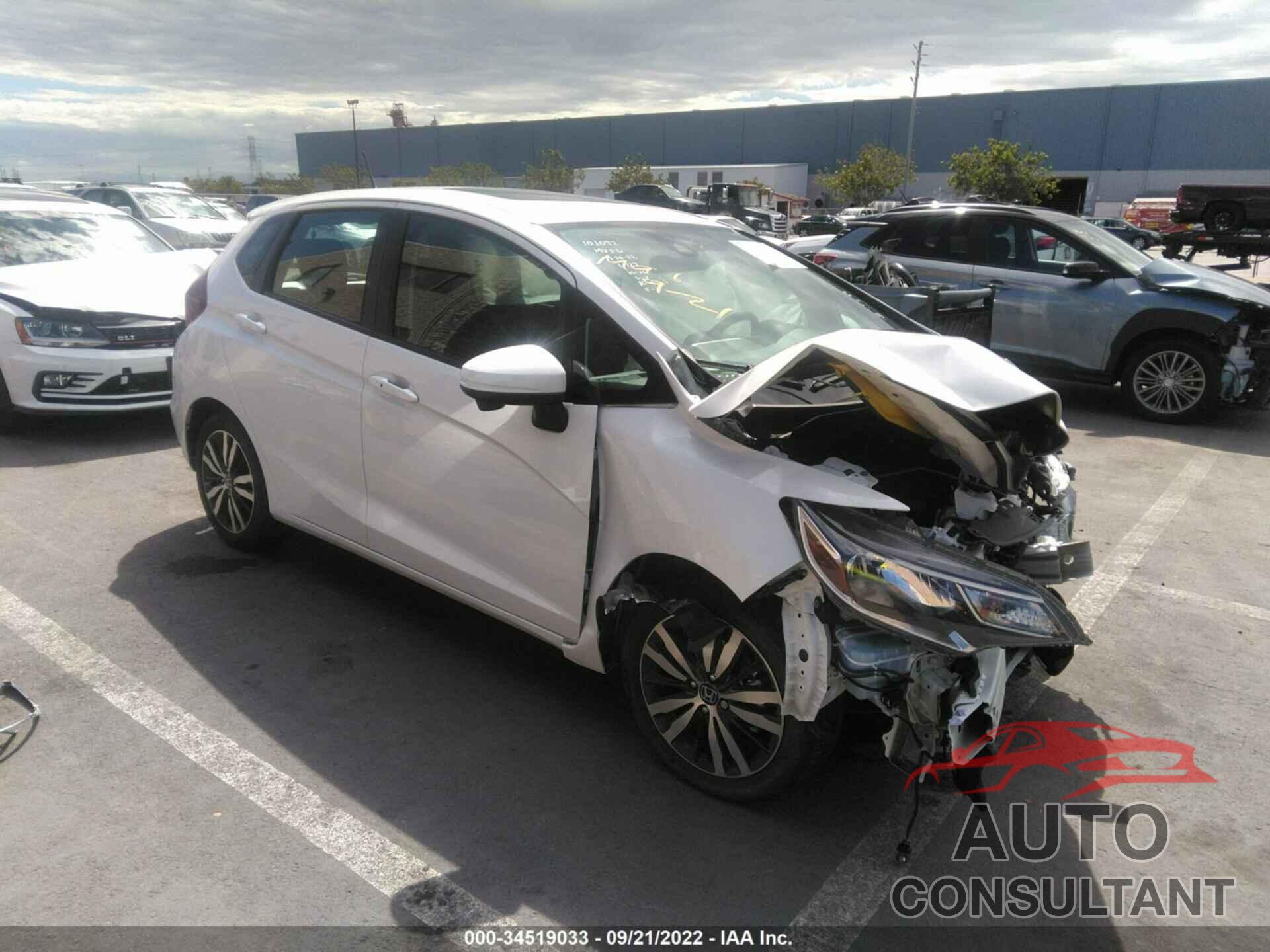 HONDA FIT 2019 - 3HGGK5H86KM750309