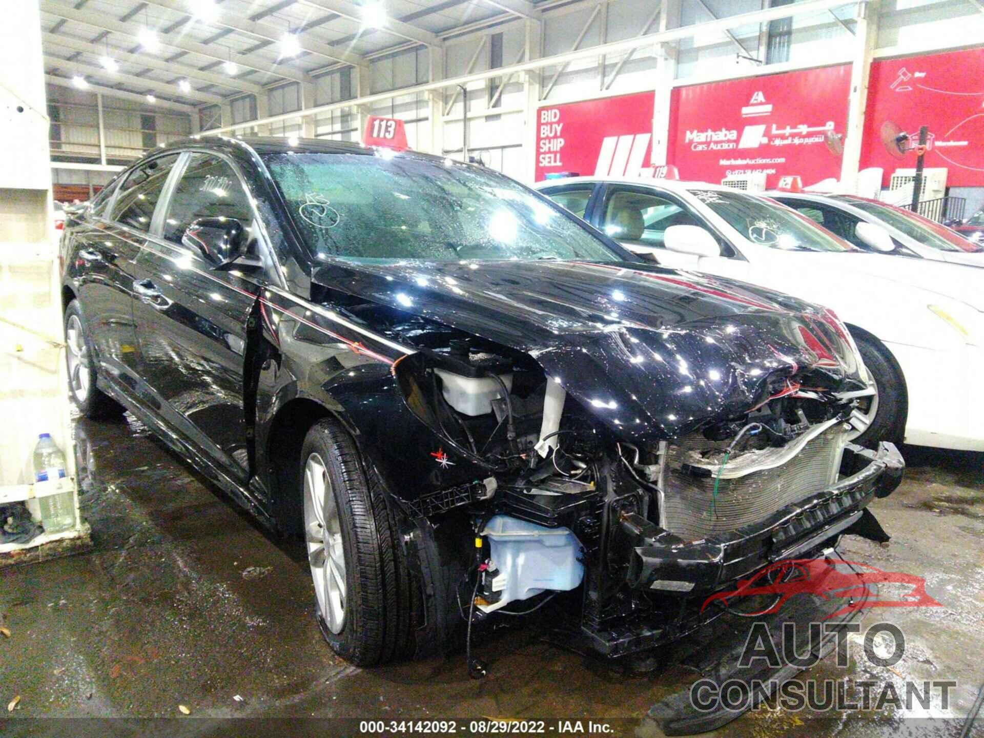 HYUNDAI SONATA 2018 - 00PE34AF5JH648364