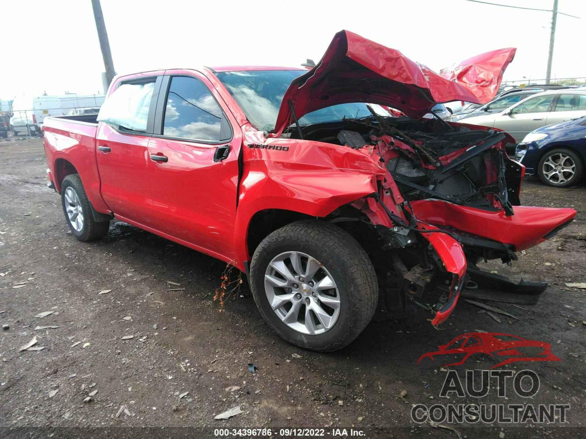 CHEVROLET SILVERADO 1500 2021 - 3GCPYBEK5MG163855