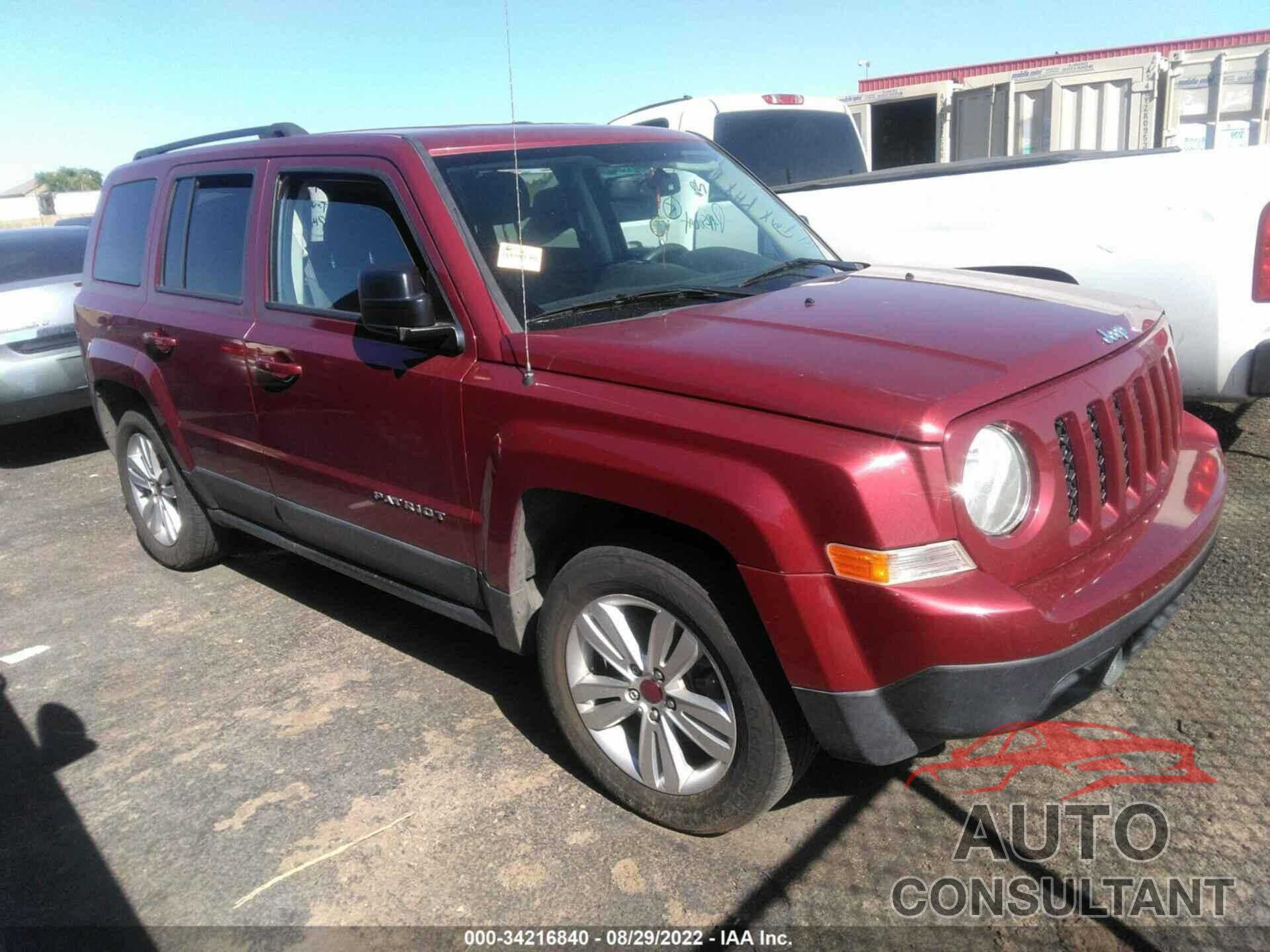 JEEP PATRIOT 2017 - 1C4NJPBA9HD140831