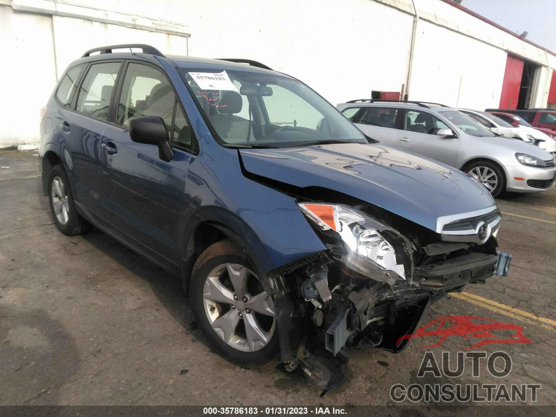SUBARU FORESTER 2015 - JF2SJABC7FH537432