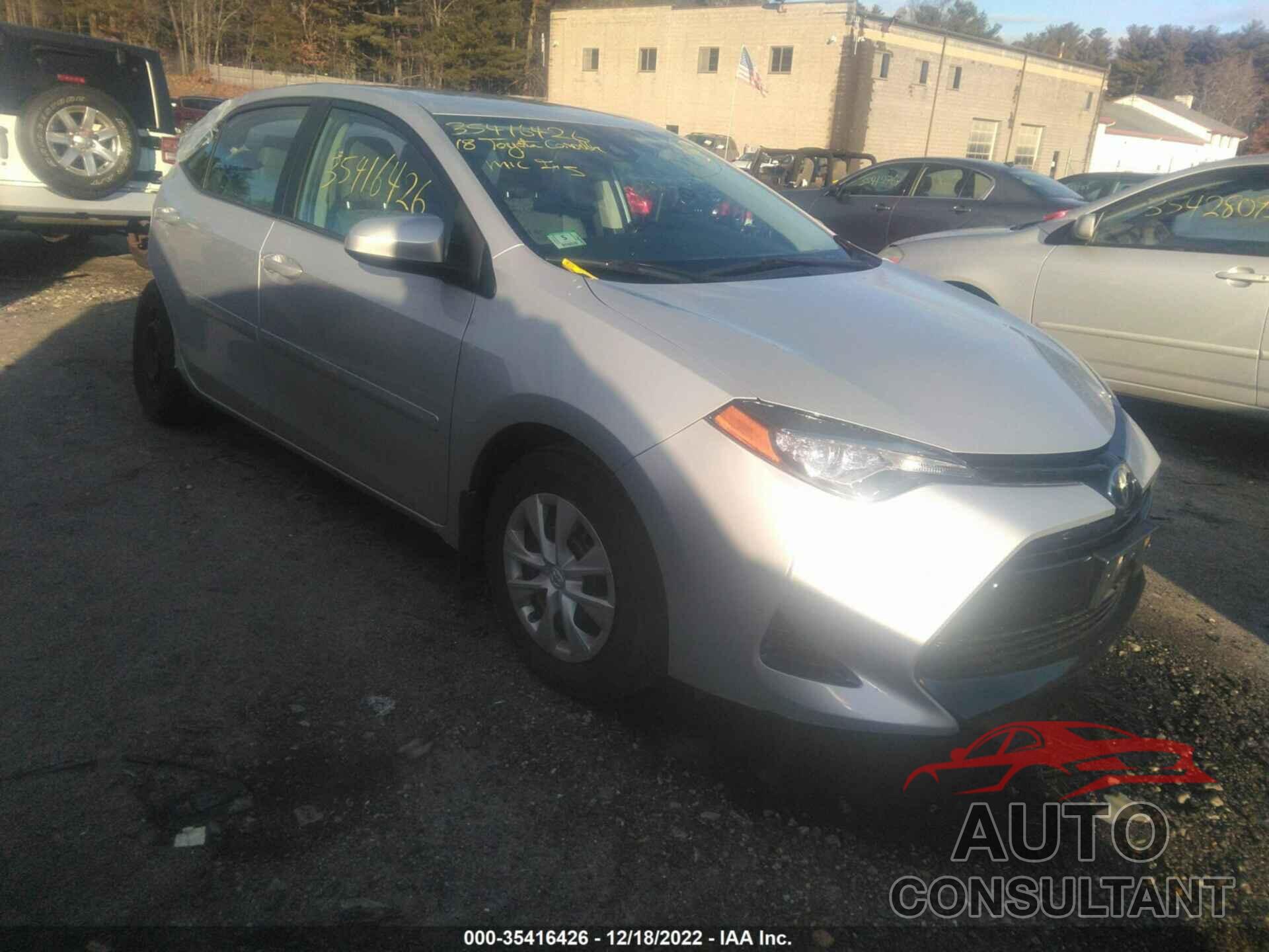 TOYOTA COROLLA 2018 - 2T1BURHE5JC114164