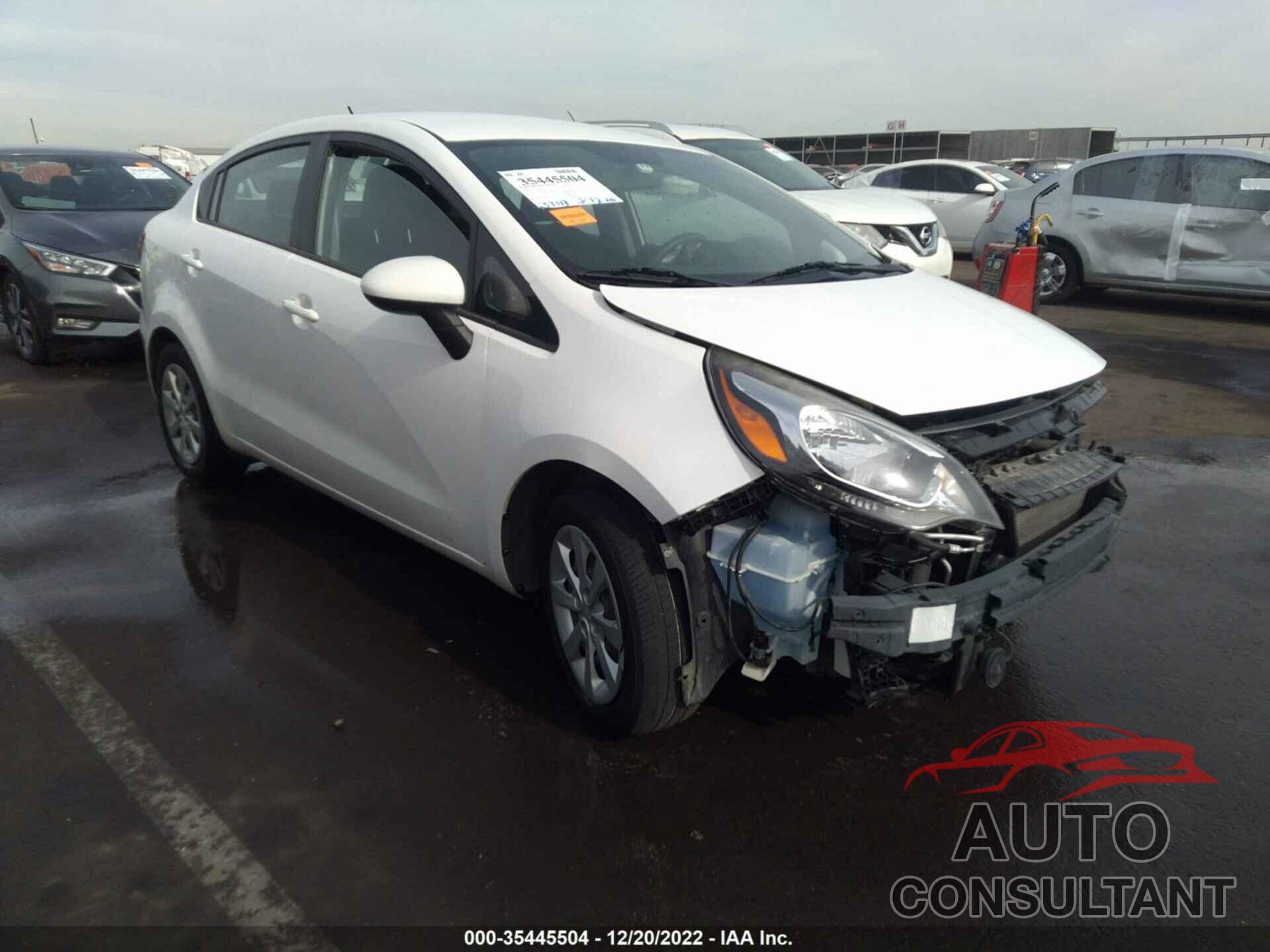 KIA RIO 2016 - KNADM4A3XG6639447