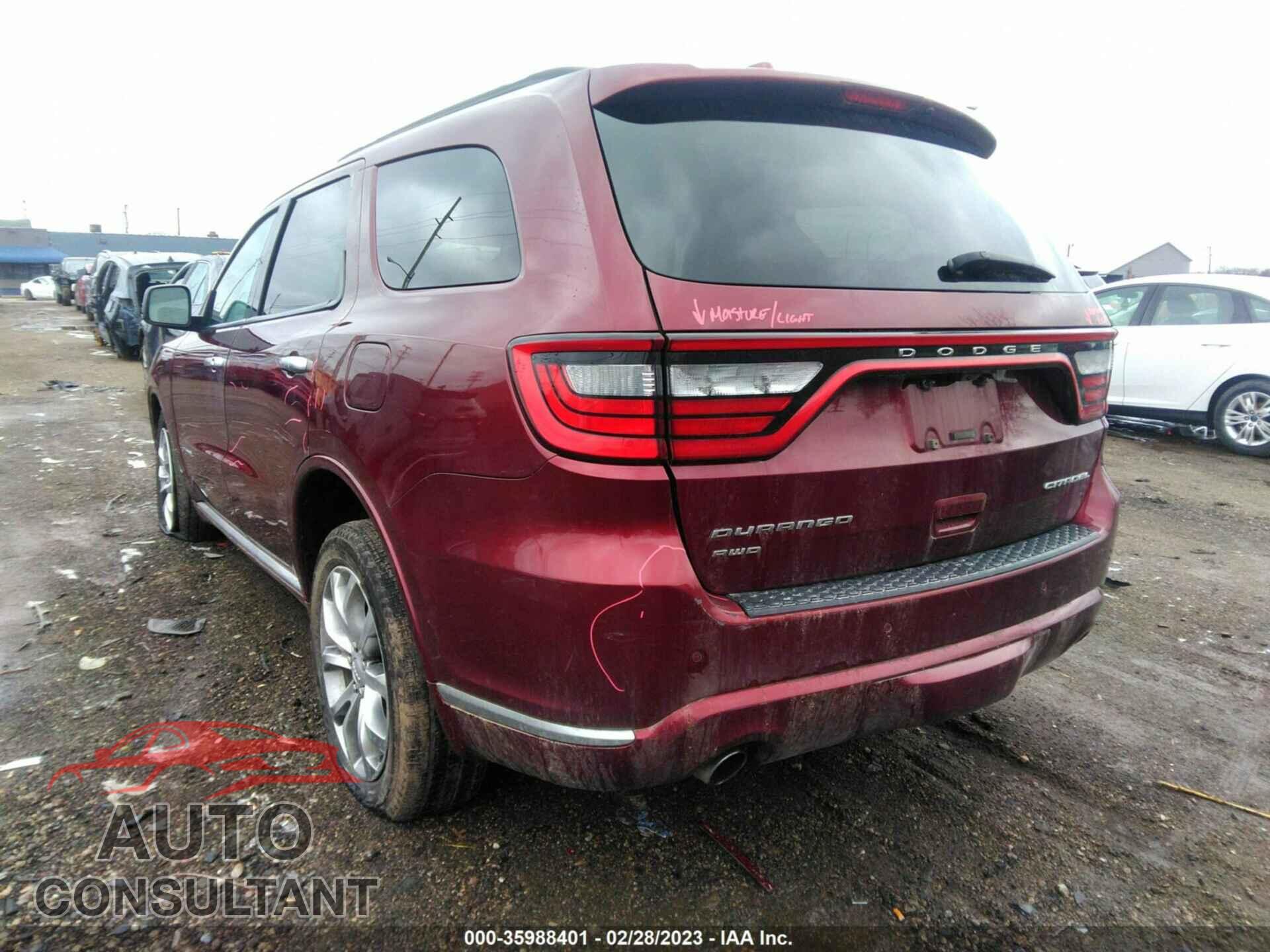 DODGE DURANGO 2017 - 1C4SDJET7HC782992