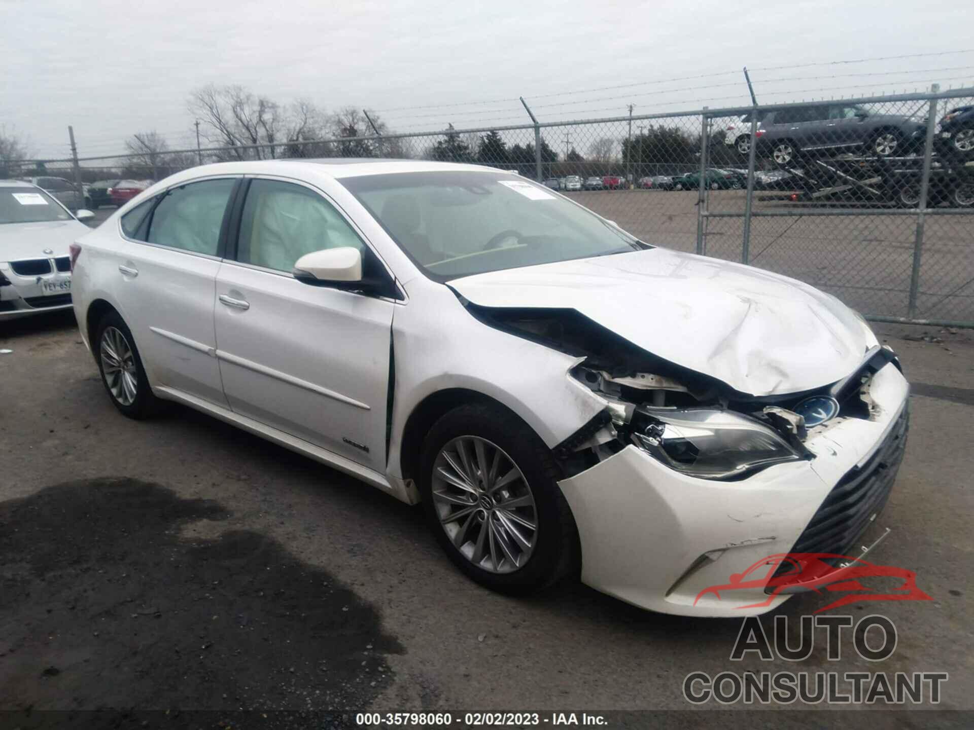 TOYOTA AVALON HYBRID 2016 - 4T1BD1EB4GU049228