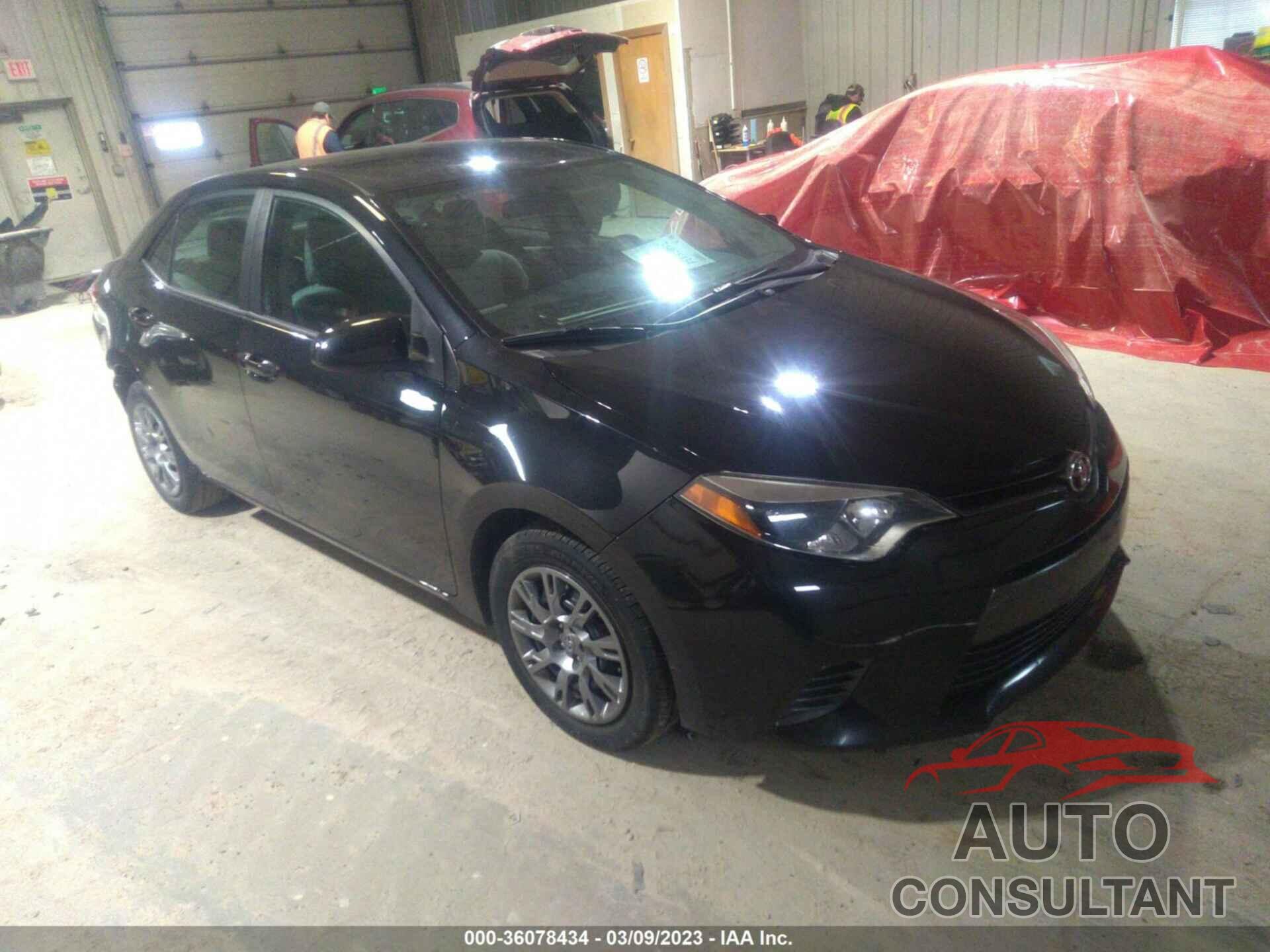 TOYOTA COROLLA 2016 - 2T1BURHEXGC565180