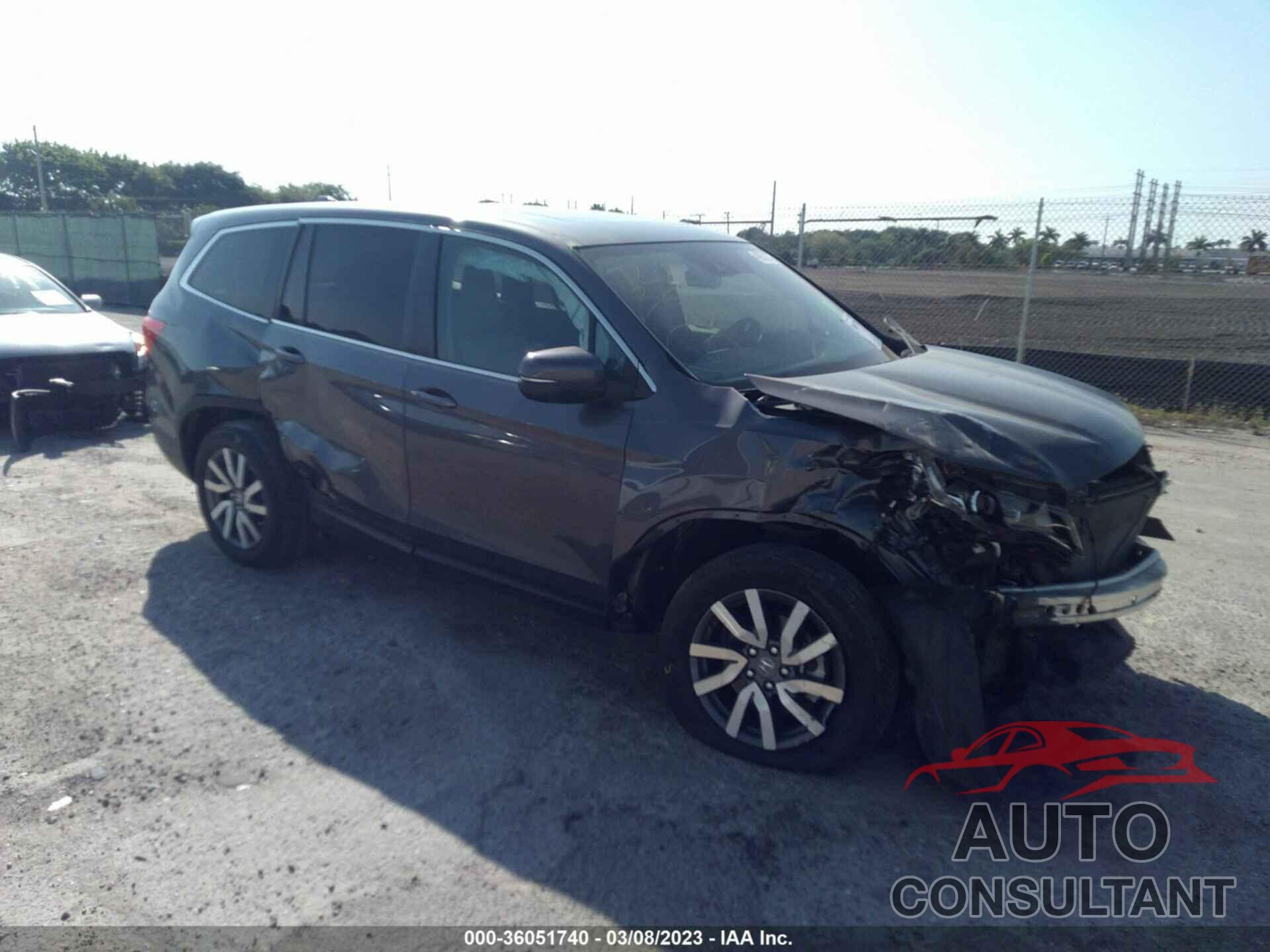HONDA PILOT 2019 - 5FNYF6H55KB039188