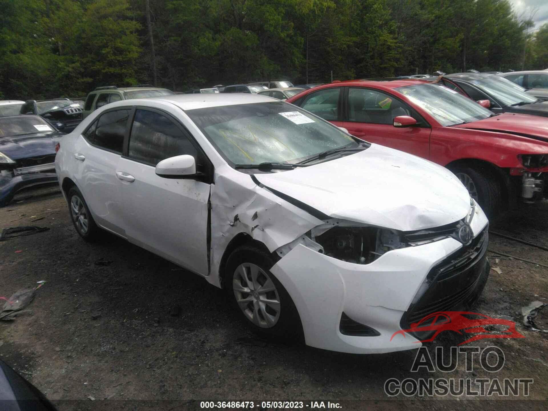 TOYOTA COROLLA 2017 - 2T1BURHE3HC770826