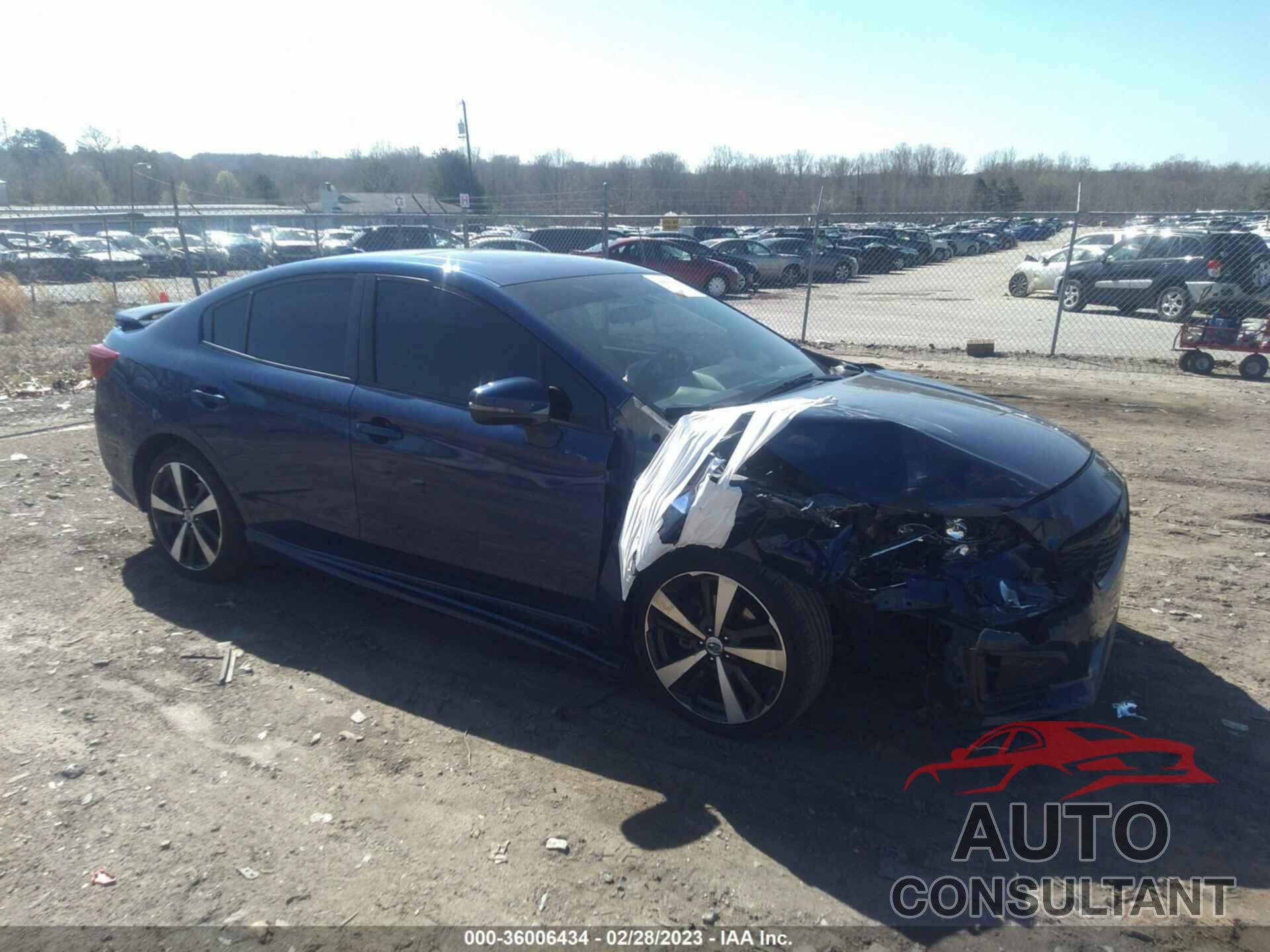 SUBARU IMPREZA 2017 - 4S3GKAM6XH3610477