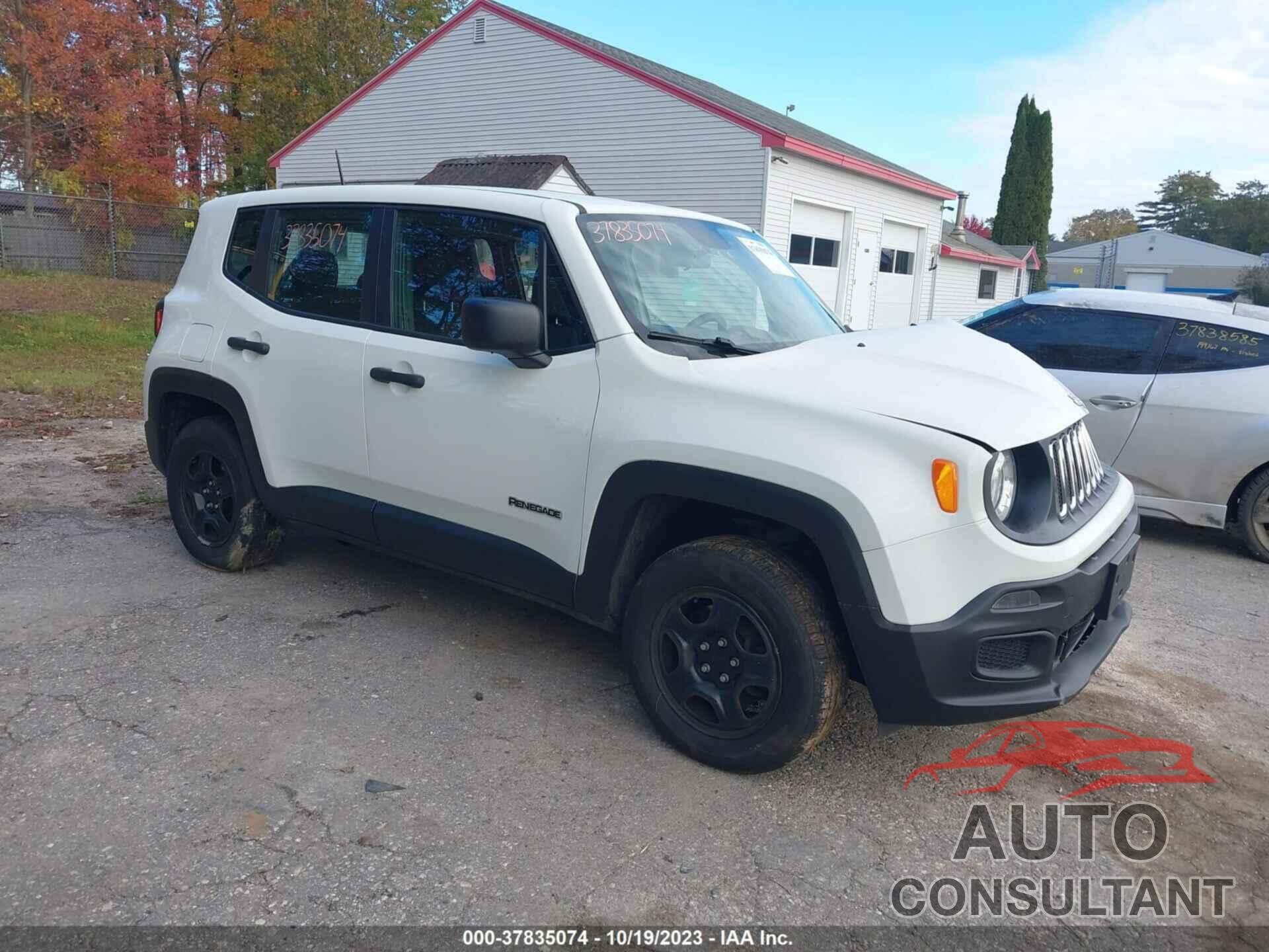 JEEP RENEGADE 2016 - ZACCJBAW9GPC77131