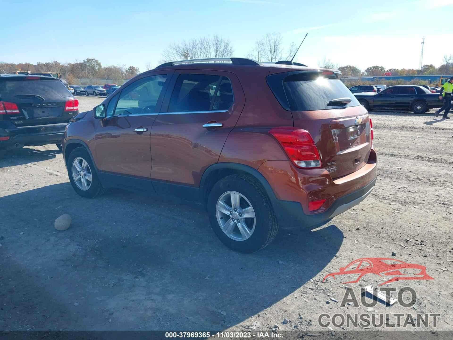 CHEVROLET TRAX 2019 - 3GNCJLSB3KL282142