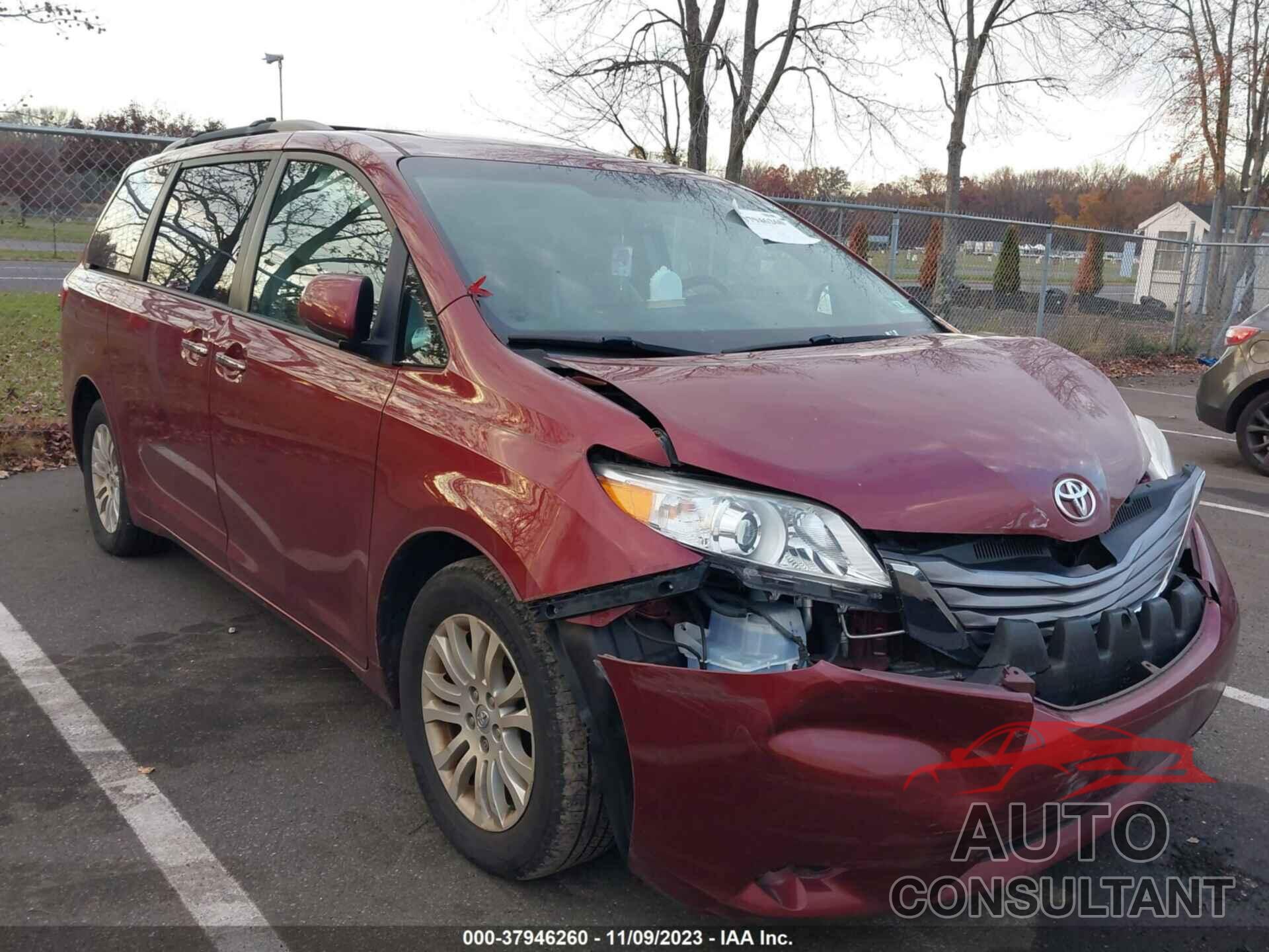 TOYOTA SIENNA 2016 - 5TDYK3DC1GS711152