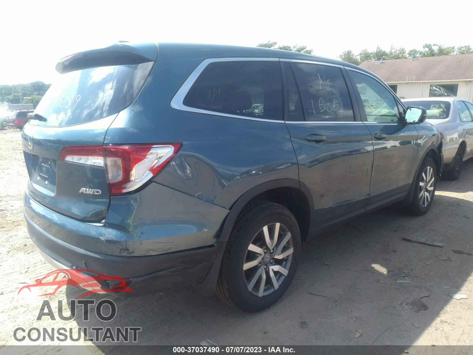 HONDA PILOT 2021 - 5FNYF6H38MB036397
