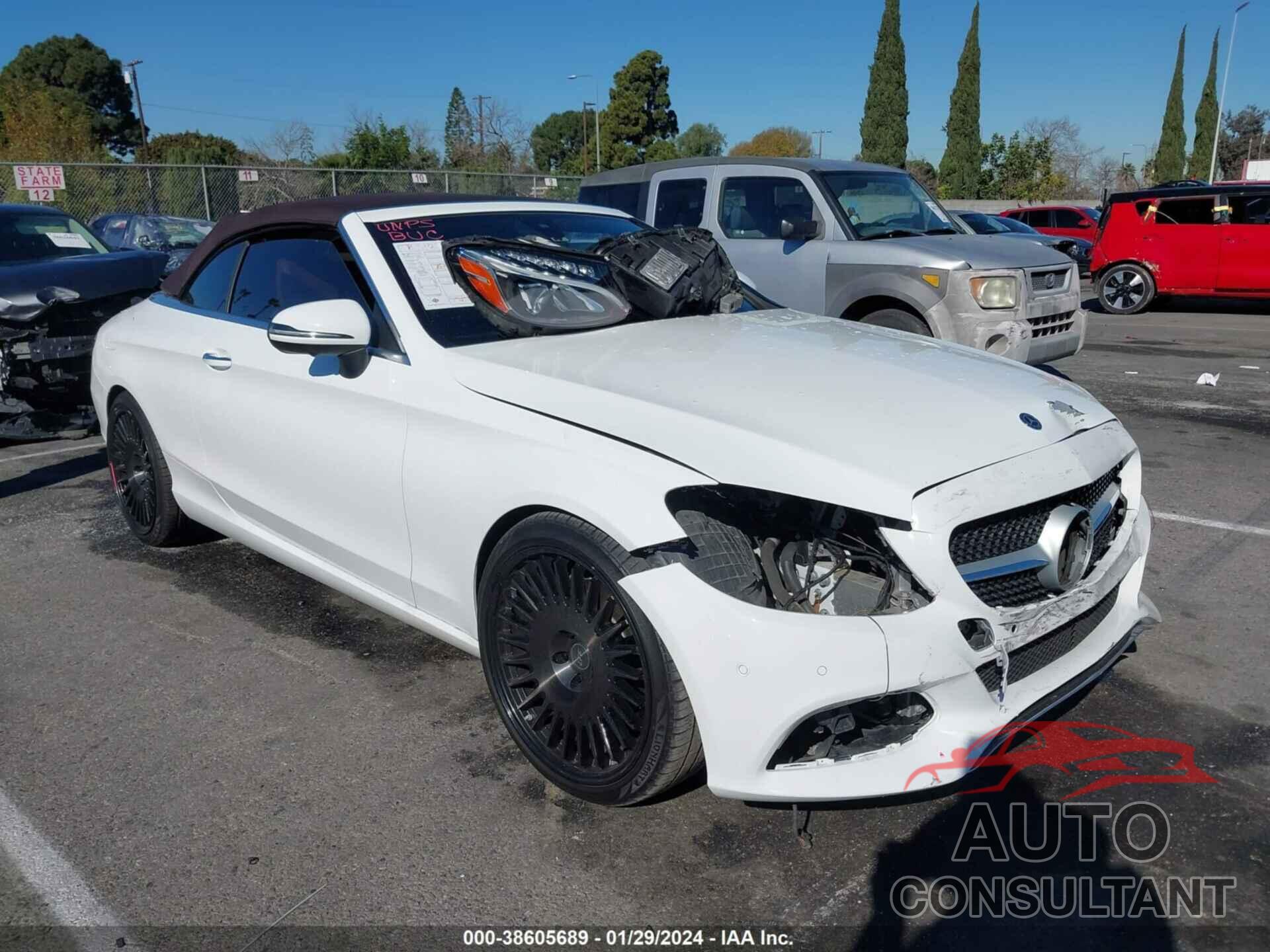 MERCEDES-BENZ C 300 2018 - WDDWK4JB8JF703233