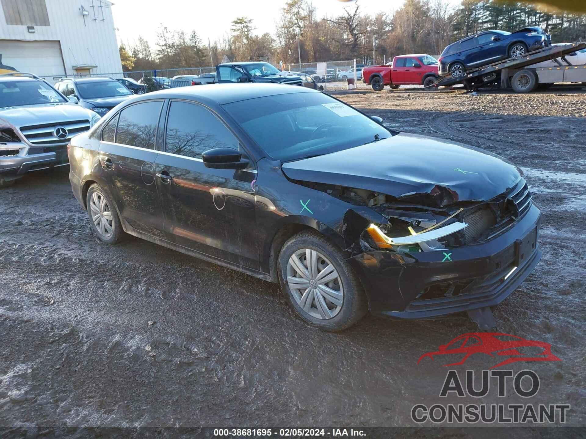 VOLKSWAGEN JETTA 2017 - 3VW2B7AJ4HM364334