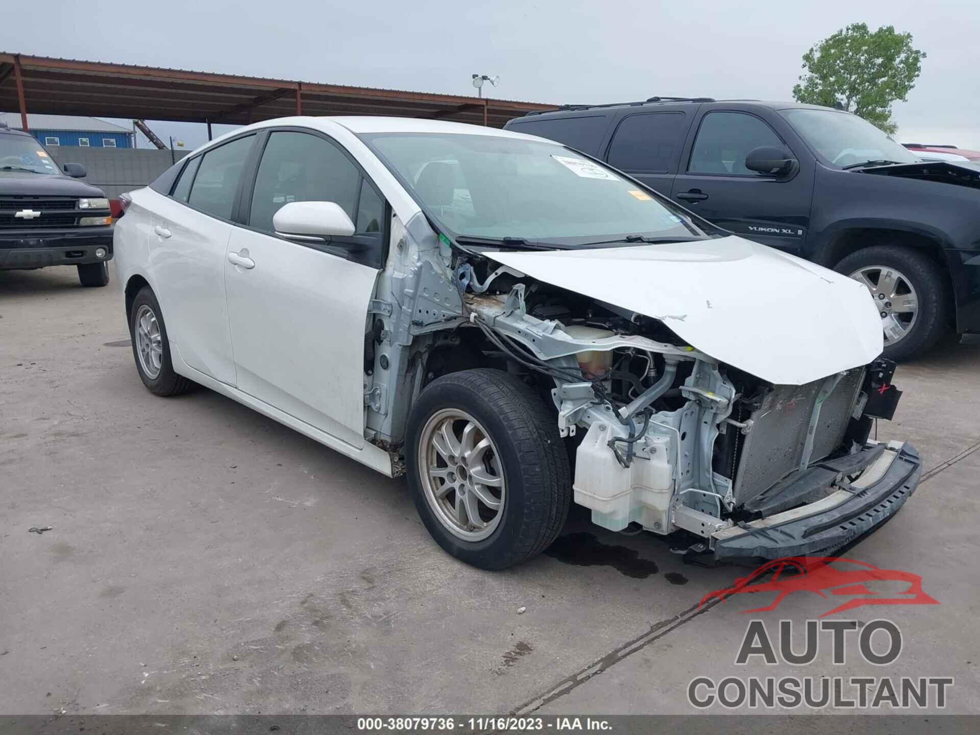 TOYOTA PRIUS 2016 - JTDKBRFU2G3007333