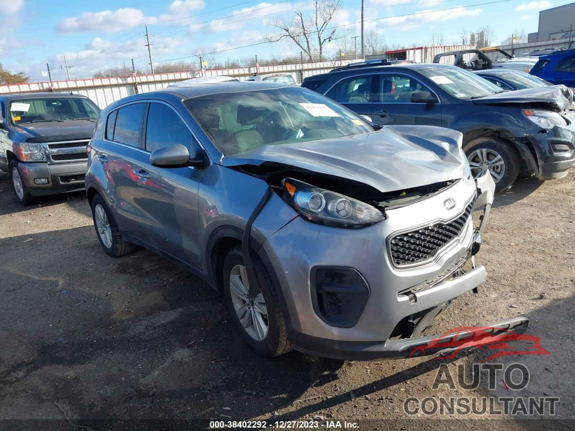 KIA SPORTAGE 2019 - KNDPM3AC3K7624429