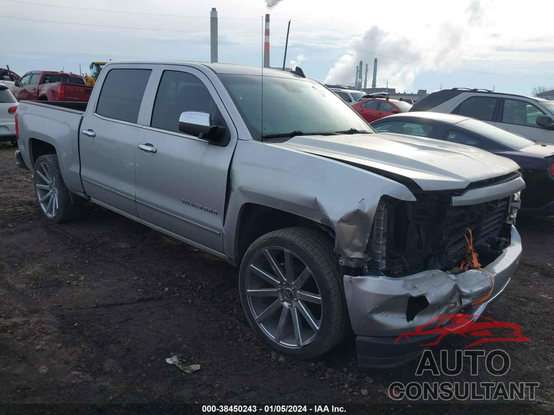 CHEVROLET SILVERADO 1500 2017 - 3GCUKSEC3HG381134